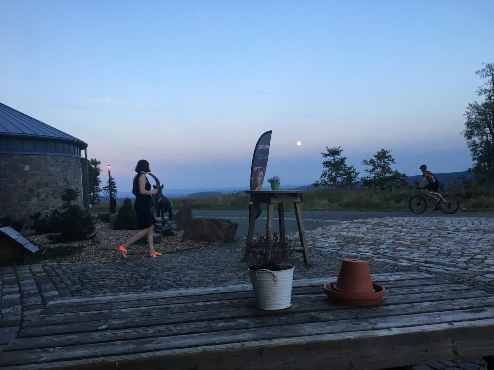 Berg- und Seeblick am Hillebachsee-Binnen