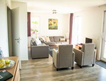Blick ins Grüne: Luxe appartement met sauna in Winterberg, 800m van de piste - thumbnail 2