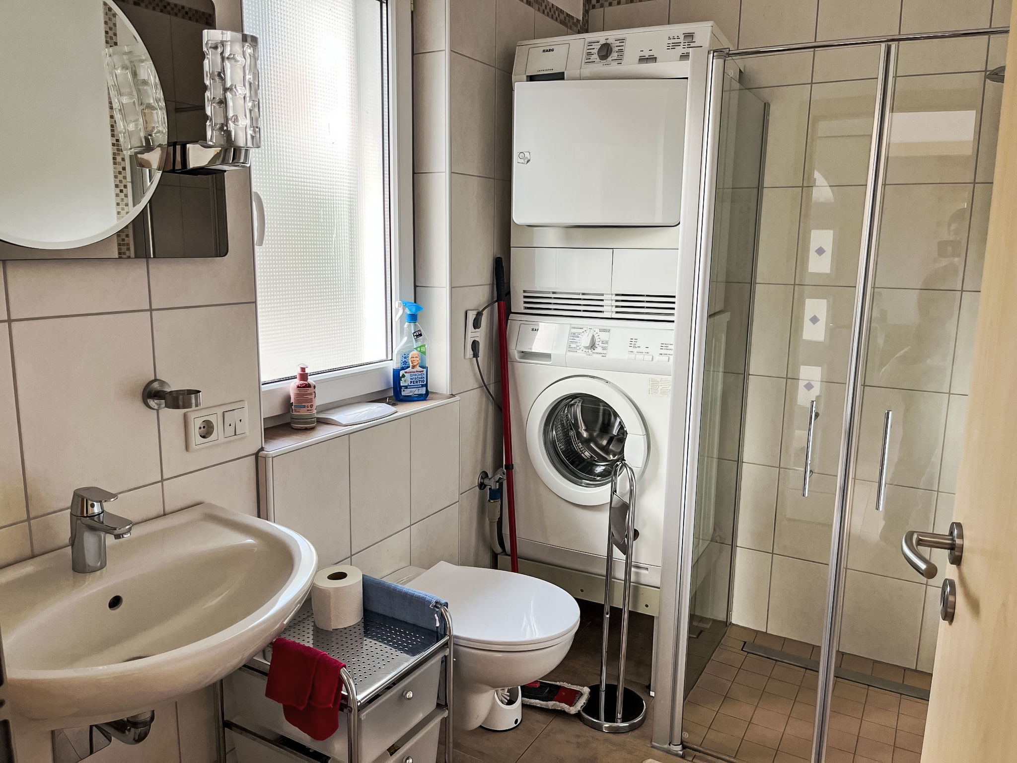 Appartement am Waldesrand – Salle de bains, photo 6 sur 20