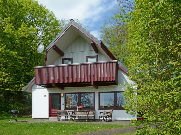 Vakantiehuis met open haard en meerzicht in Kirchheim in Kirchheim