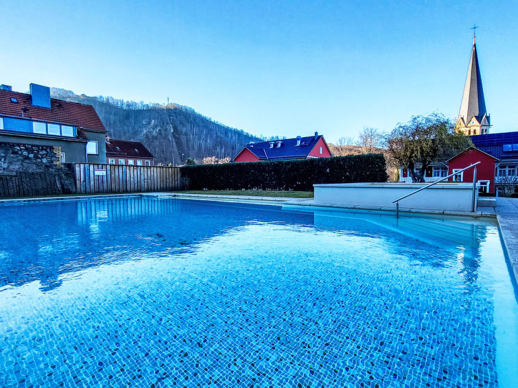Ruim appartement voor 2 personen in Hotelpark Bodetal, Thale in Thale