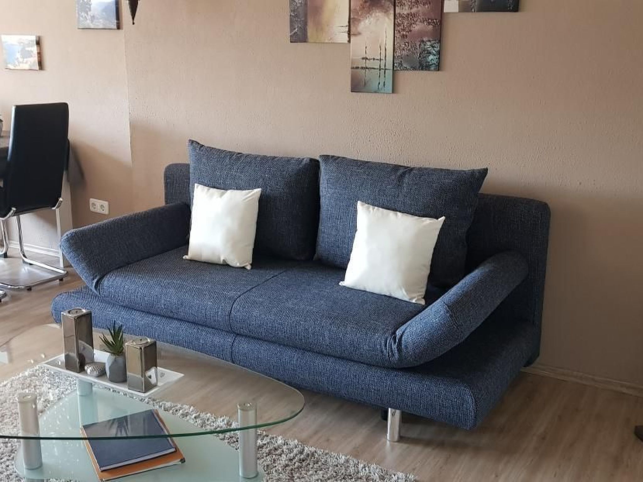 Mit Blick auf das Wasser