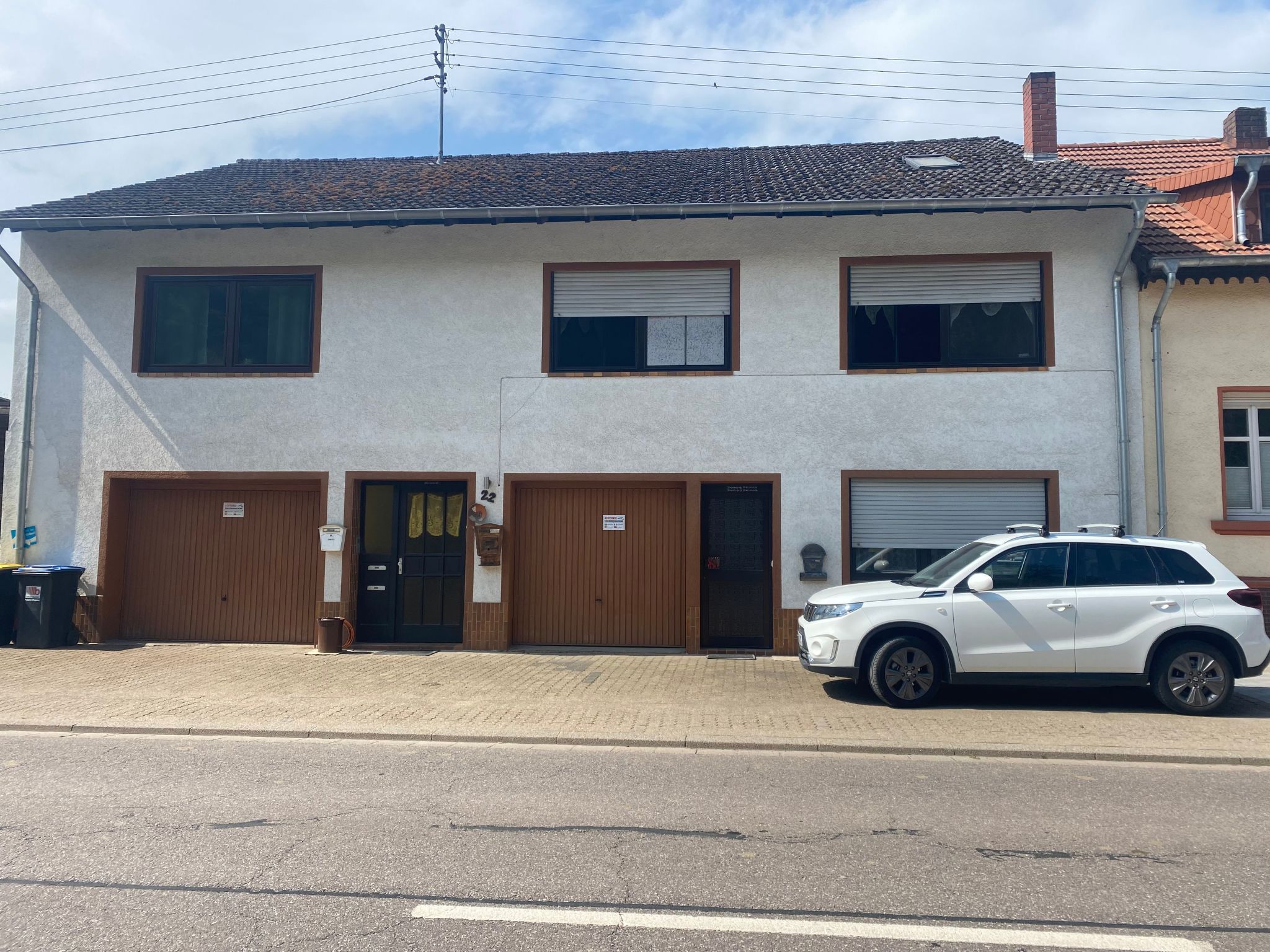 Appartement mit Balkon-Buiten