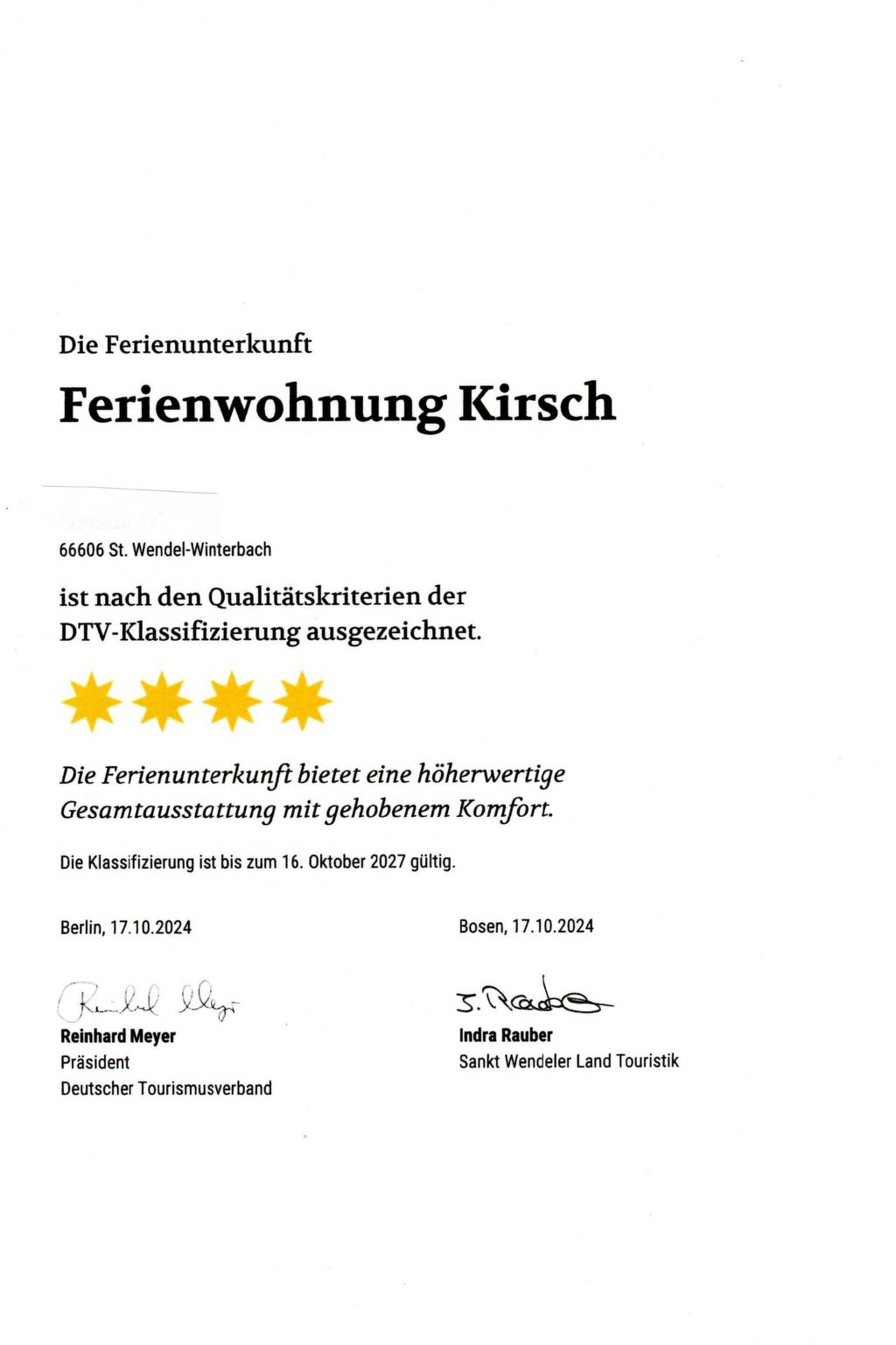 Ferienwohnung-Binnen