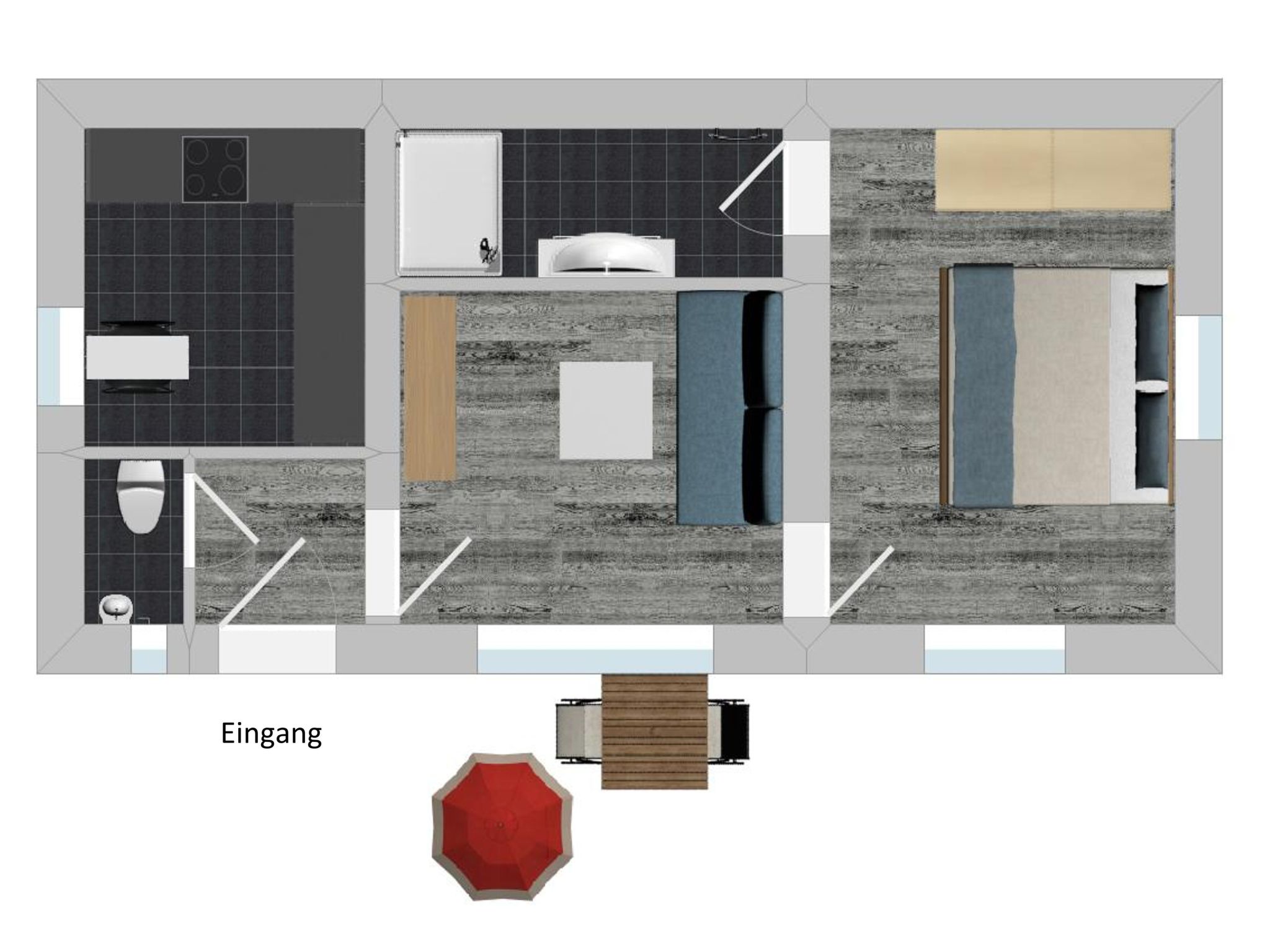 Monterosa in Baden-Baden-Binnen
