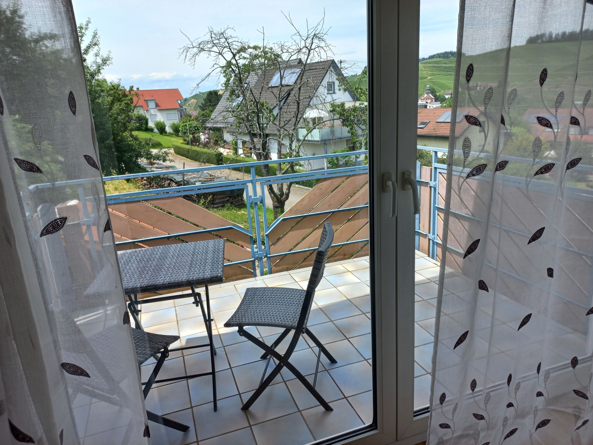 Kirchbergblick in Durbach-Binnen