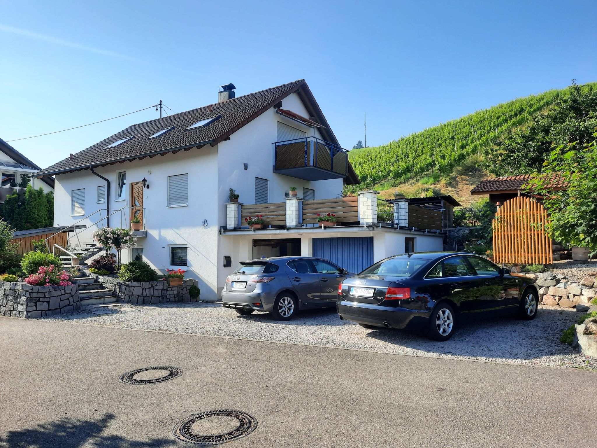 Kirchbergblick in Durbach-Binnen