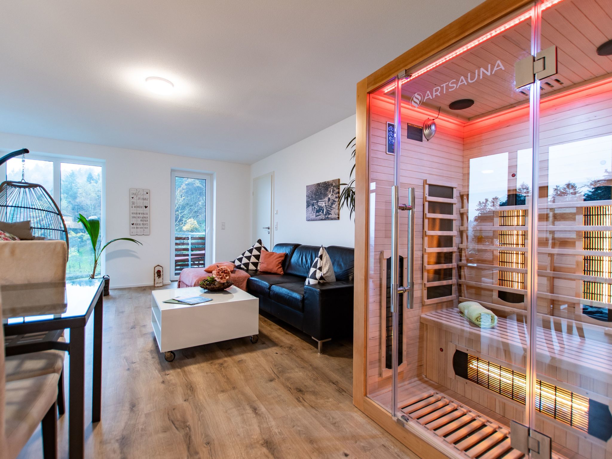 FeWo mit Whirlpool und Infrarotsauna-Dedans