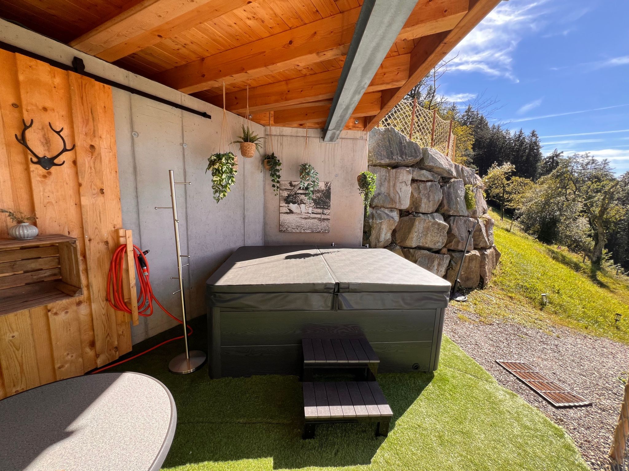 FeWo mit Whirlpool und Infrarotsauna-Dedans