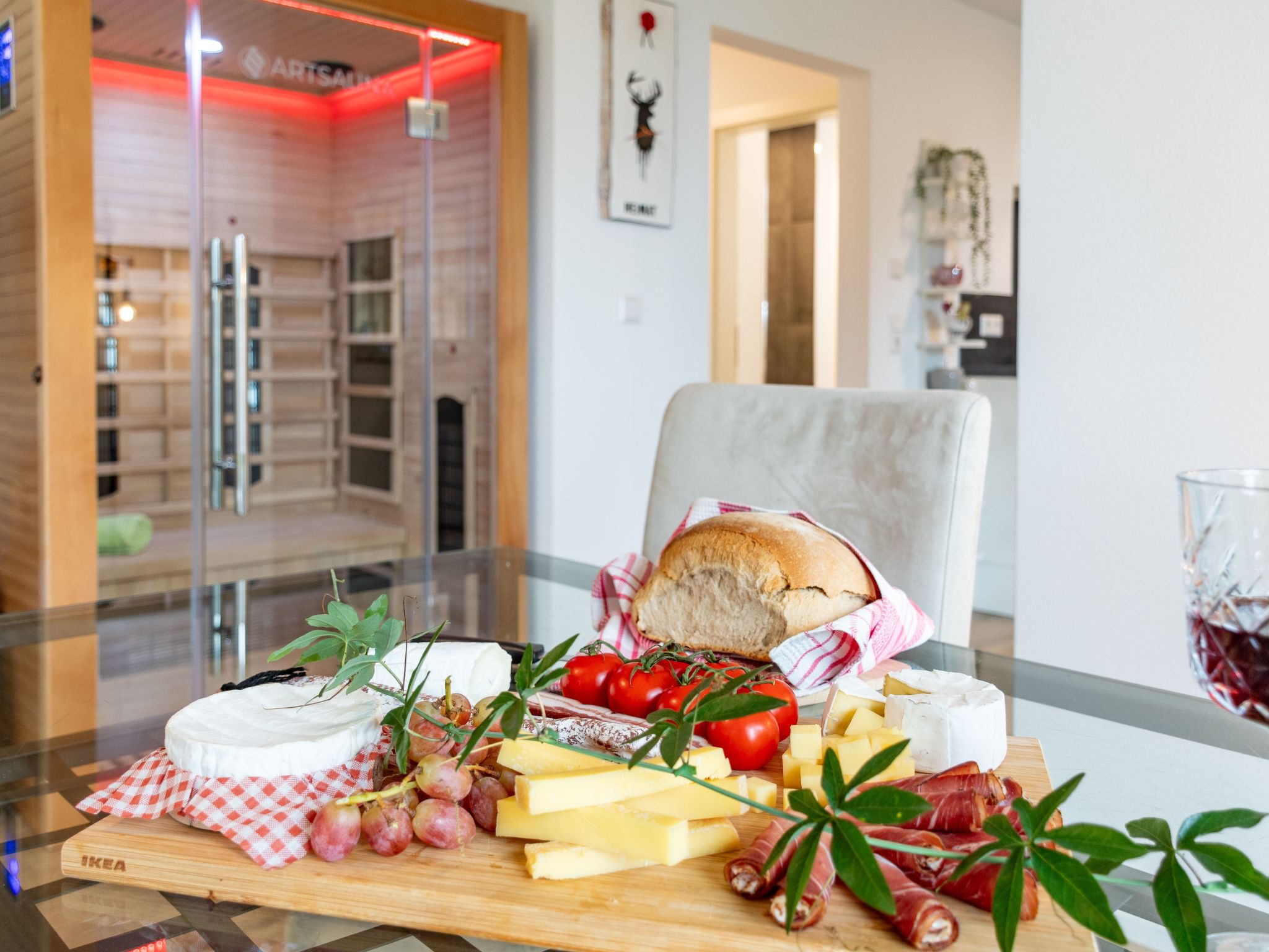 FeWo mit Whirlpool und Infrarotsauna-Dedans