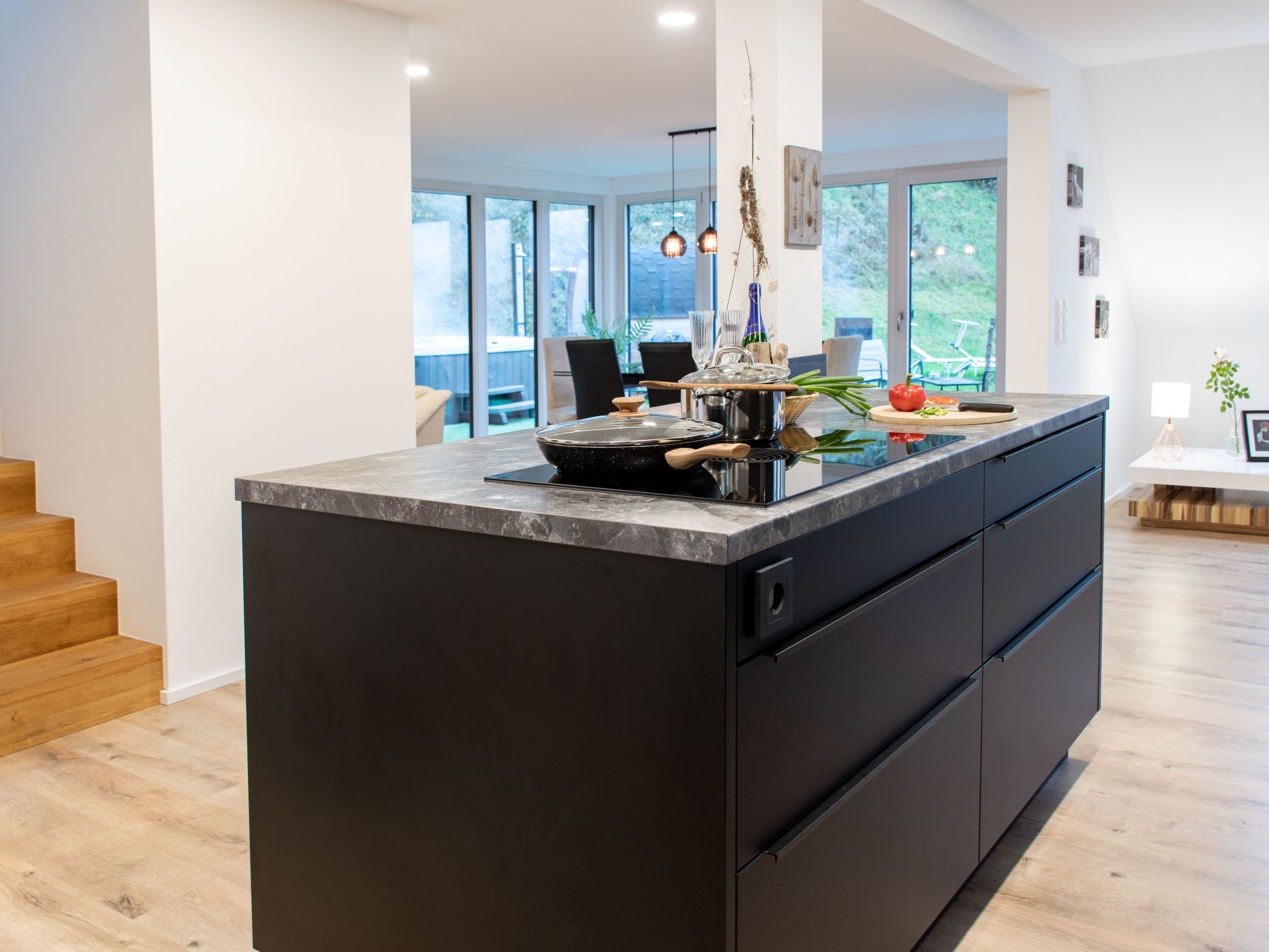 Haus mit Whirlpool, Sauna und Schwarzwaldblick-Dedans