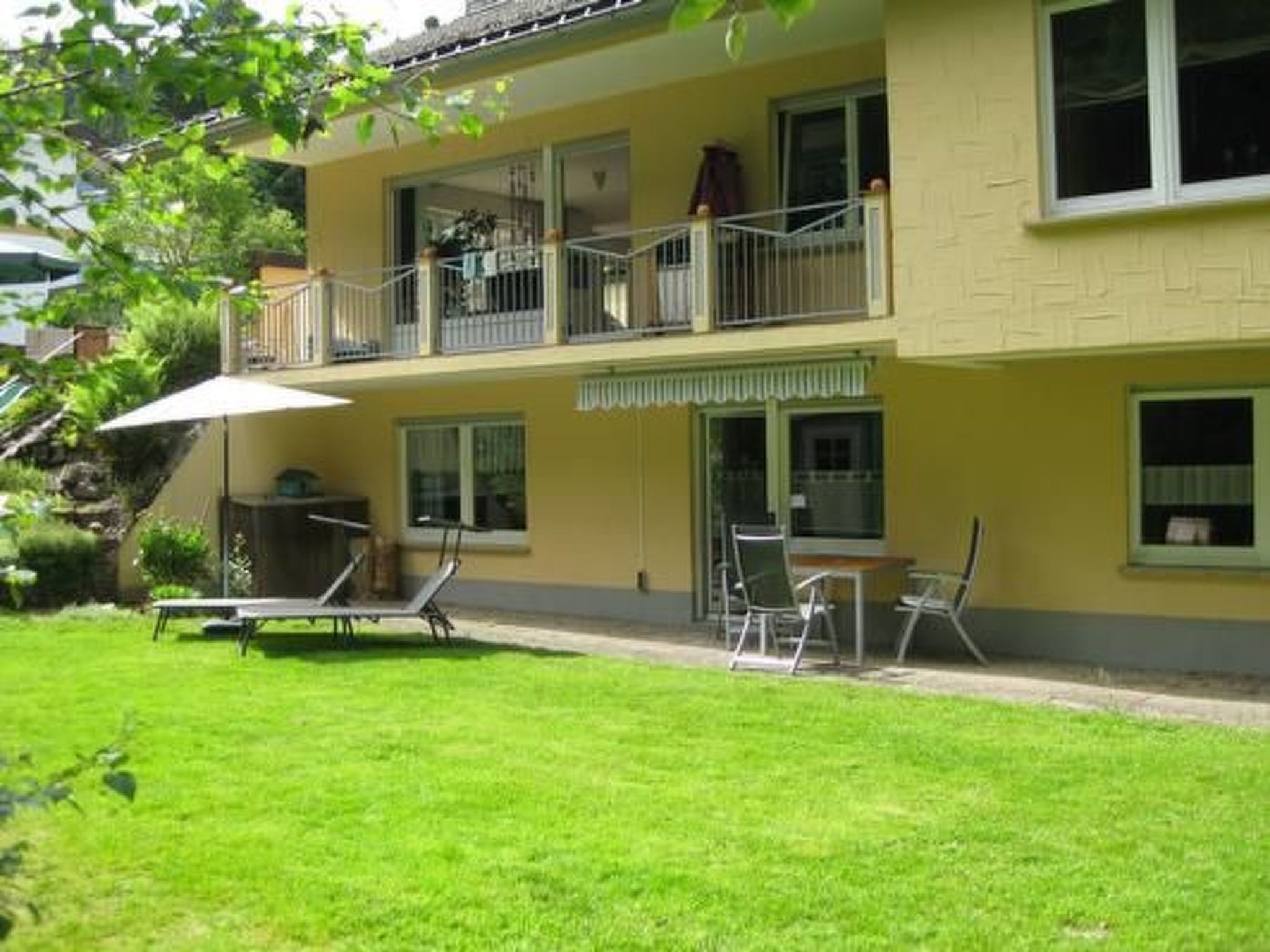 Wohnung in Schönwald mit Garten und Terrasse