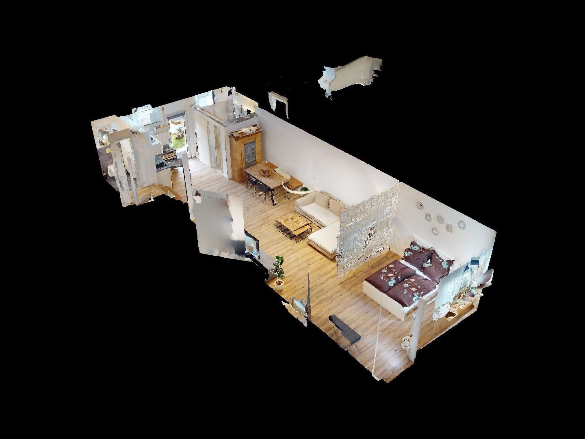 Renovierte Erdgeschosswohnung-Dedans