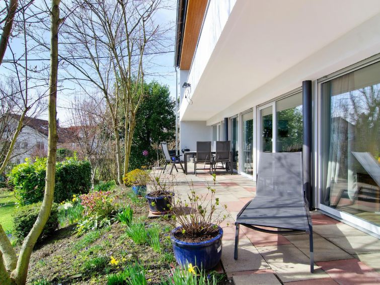 Vrijstaand appartement met meerzicht in centrum Meersburg in Meersburg
