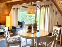 Vrijstaand vakantiehuis bij Illmensee met tuin, ideaal voor 4 personen - thumbnail 3