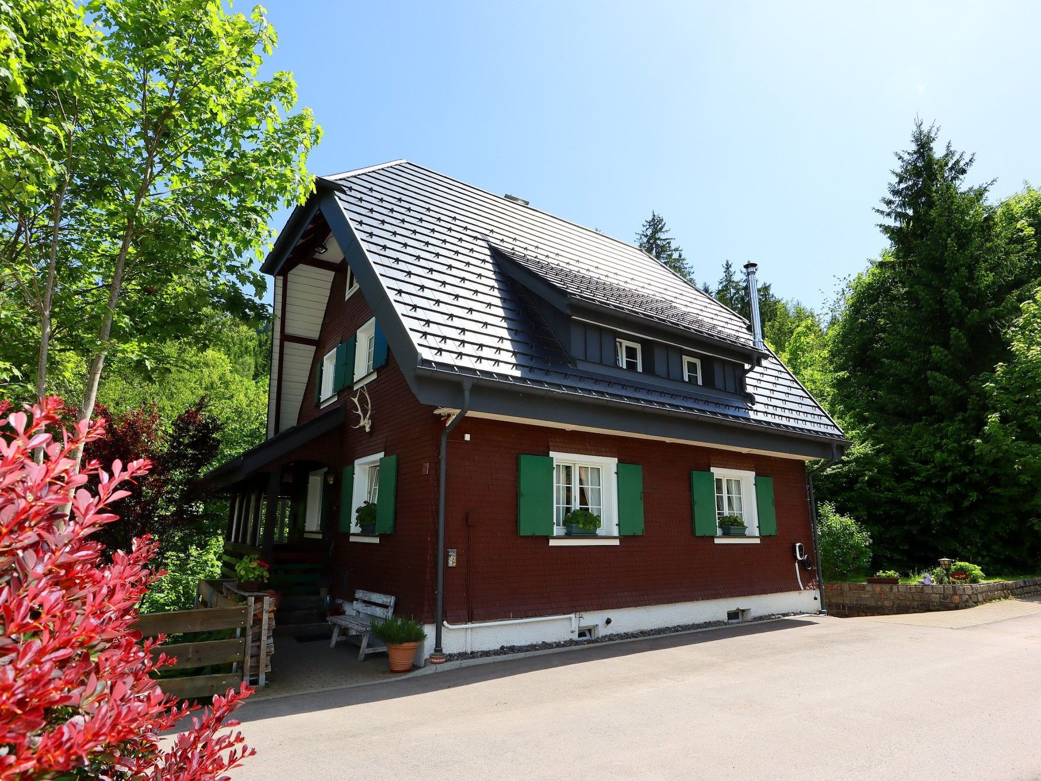 Schwarzwaldhaus St. Blasien, direkt am Bach-Dedans