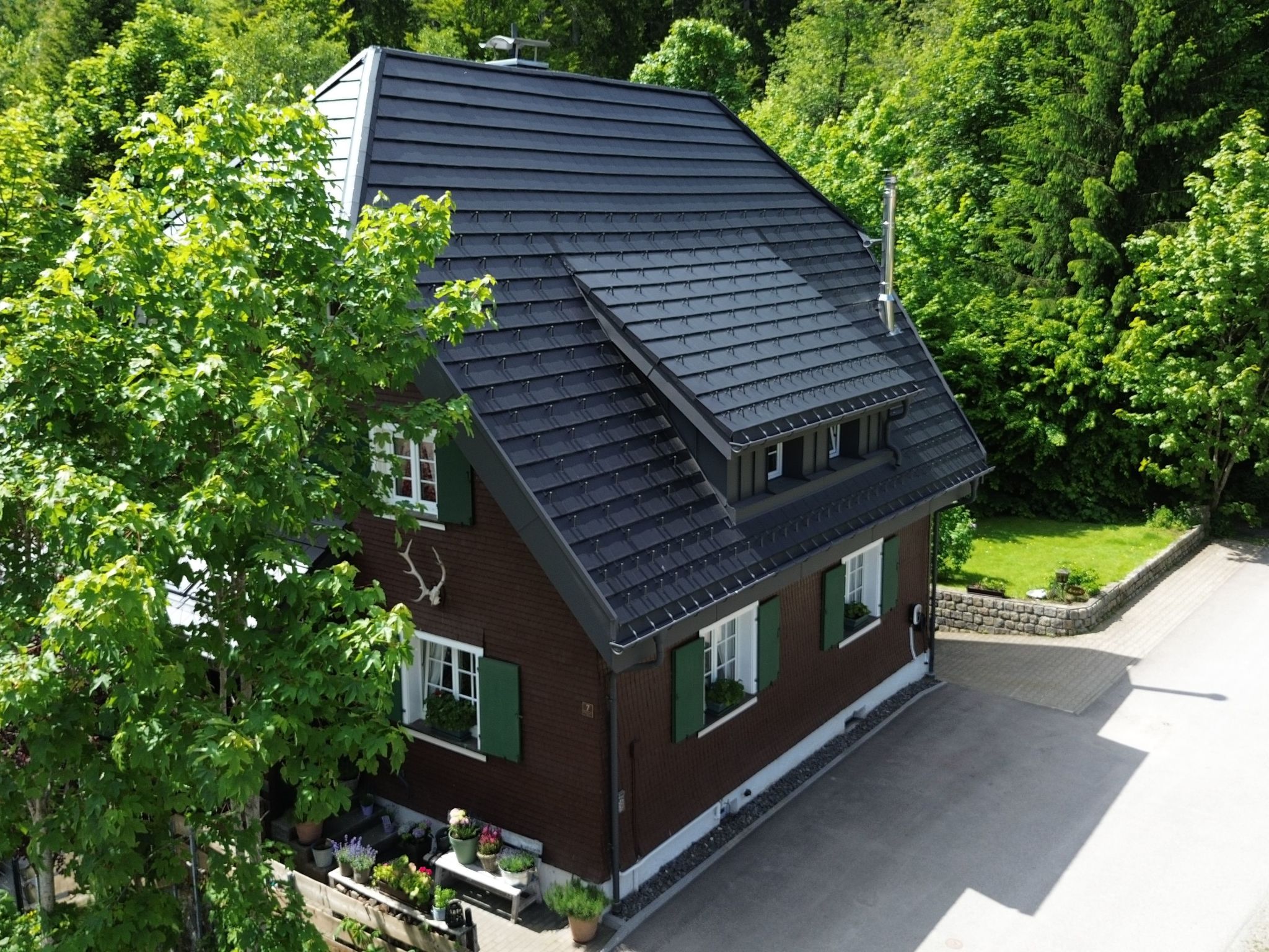 Schwarzwaldhaus St. Blasien, direkt am Bach-Dedans