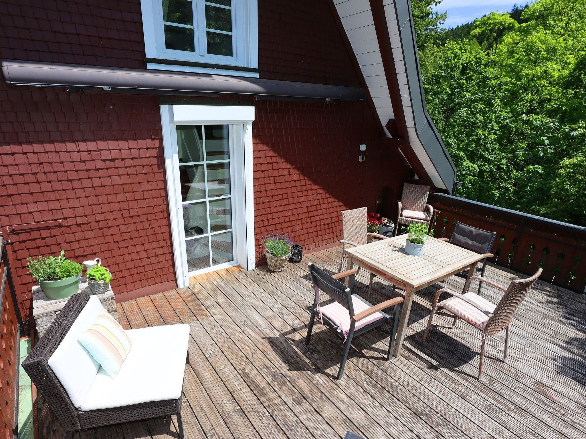 Schwarzwaldhaus St. Blasien, direkt am Bach-Dedans