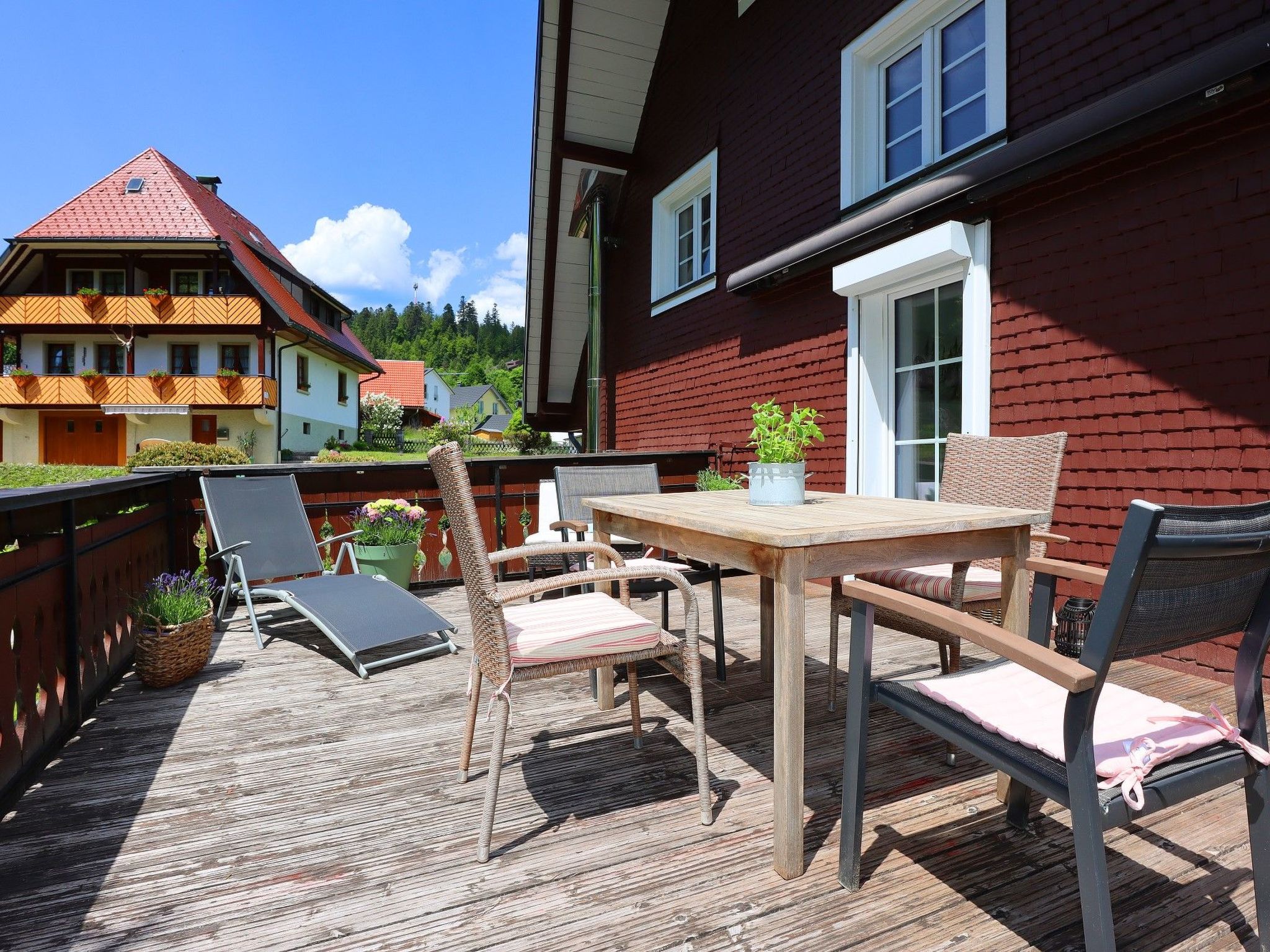 Schwarzwaldhaus St. Blasien, direkt am Bach-Dedans