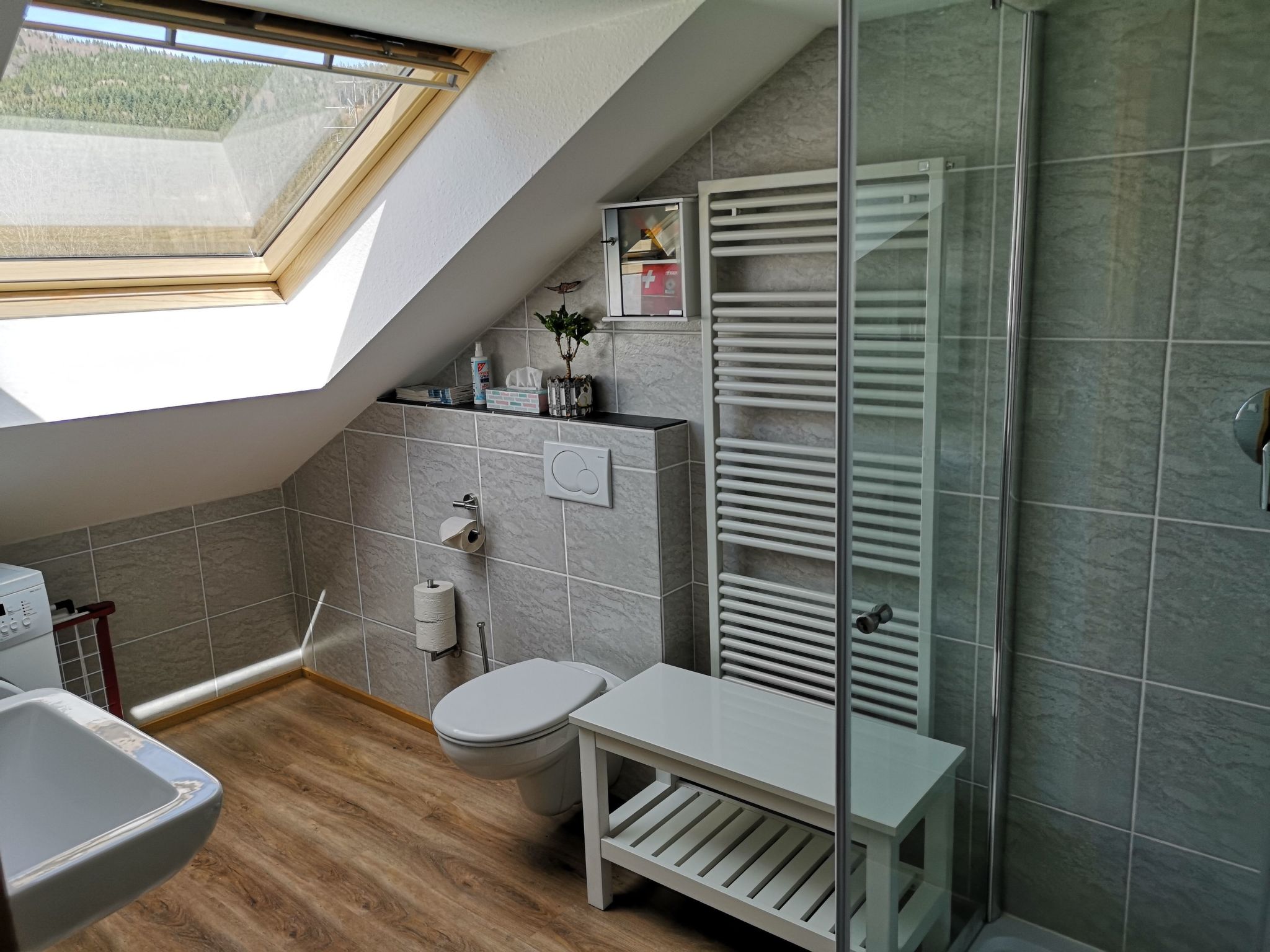 Haus Maria Hochschwarzwald, Garten umzäunt, Waldrand, Hunde willkommen-Binnen