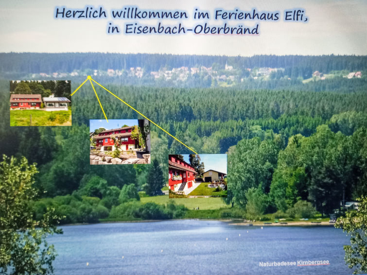Op 1,0 km van het centrum: sfeervol vakantiehuis in Eisenbach in Eisenbach