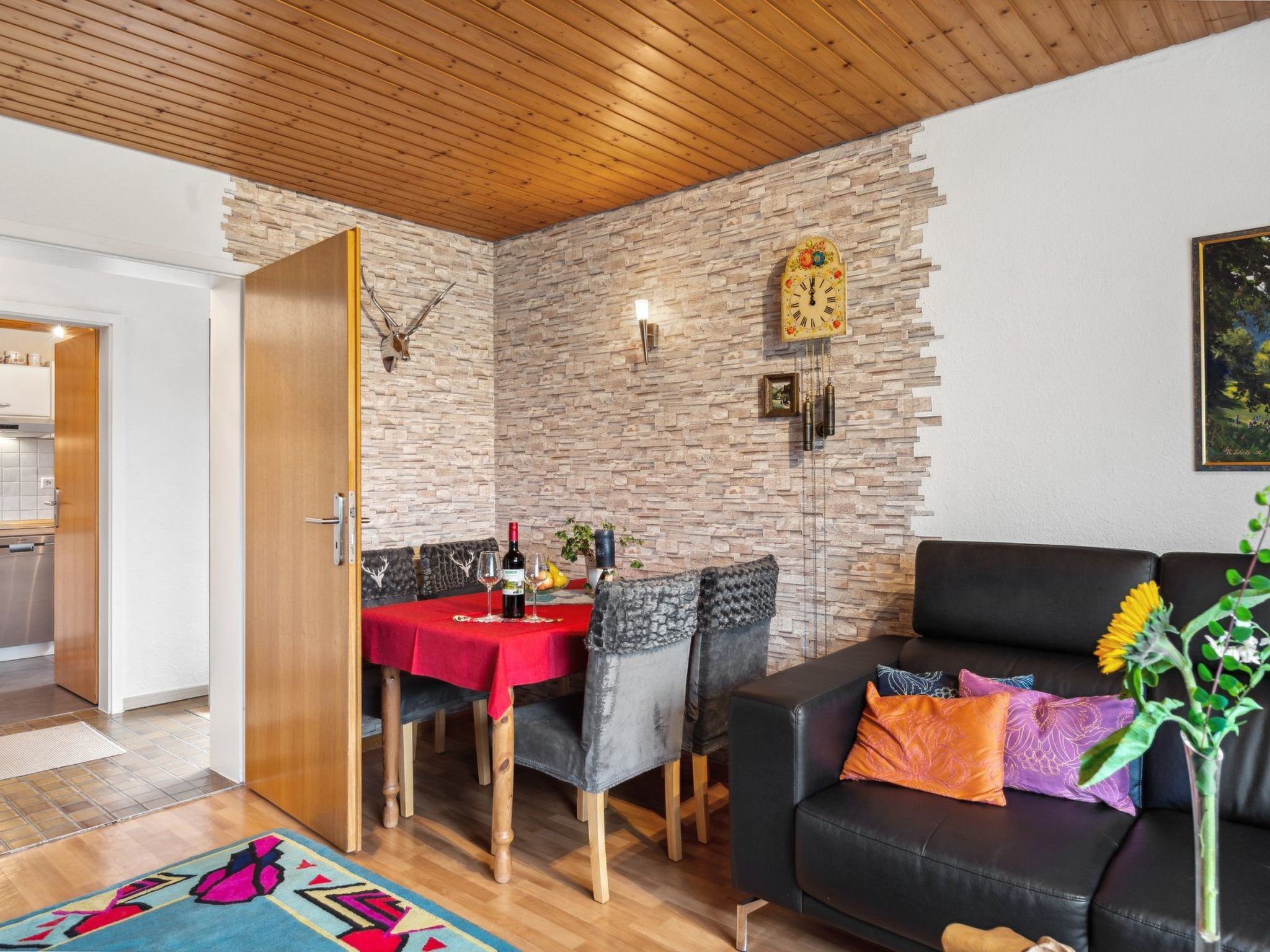 Appartement mit Garten in Schwärzenbach-Inside