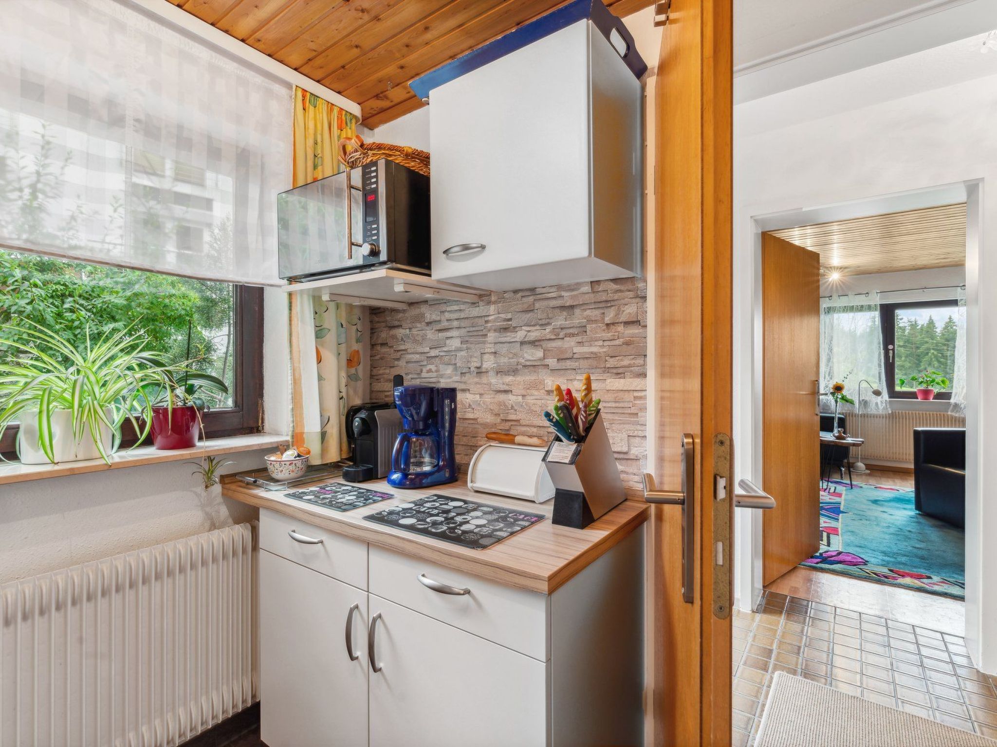 Appartement mit Garten in Schwärzenbach-Inside