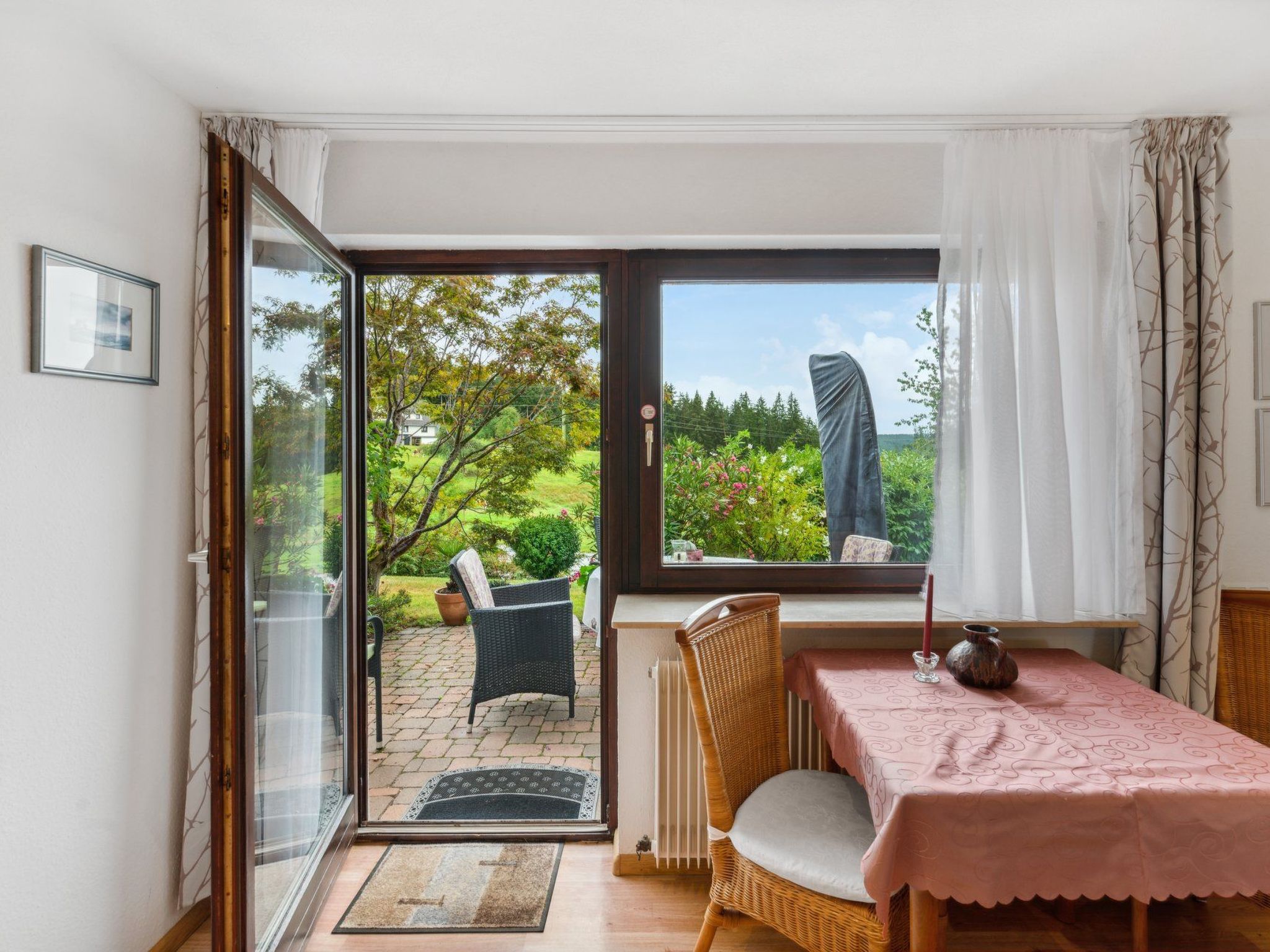 Appartement mit Garten in Schwärzenbach-Inside