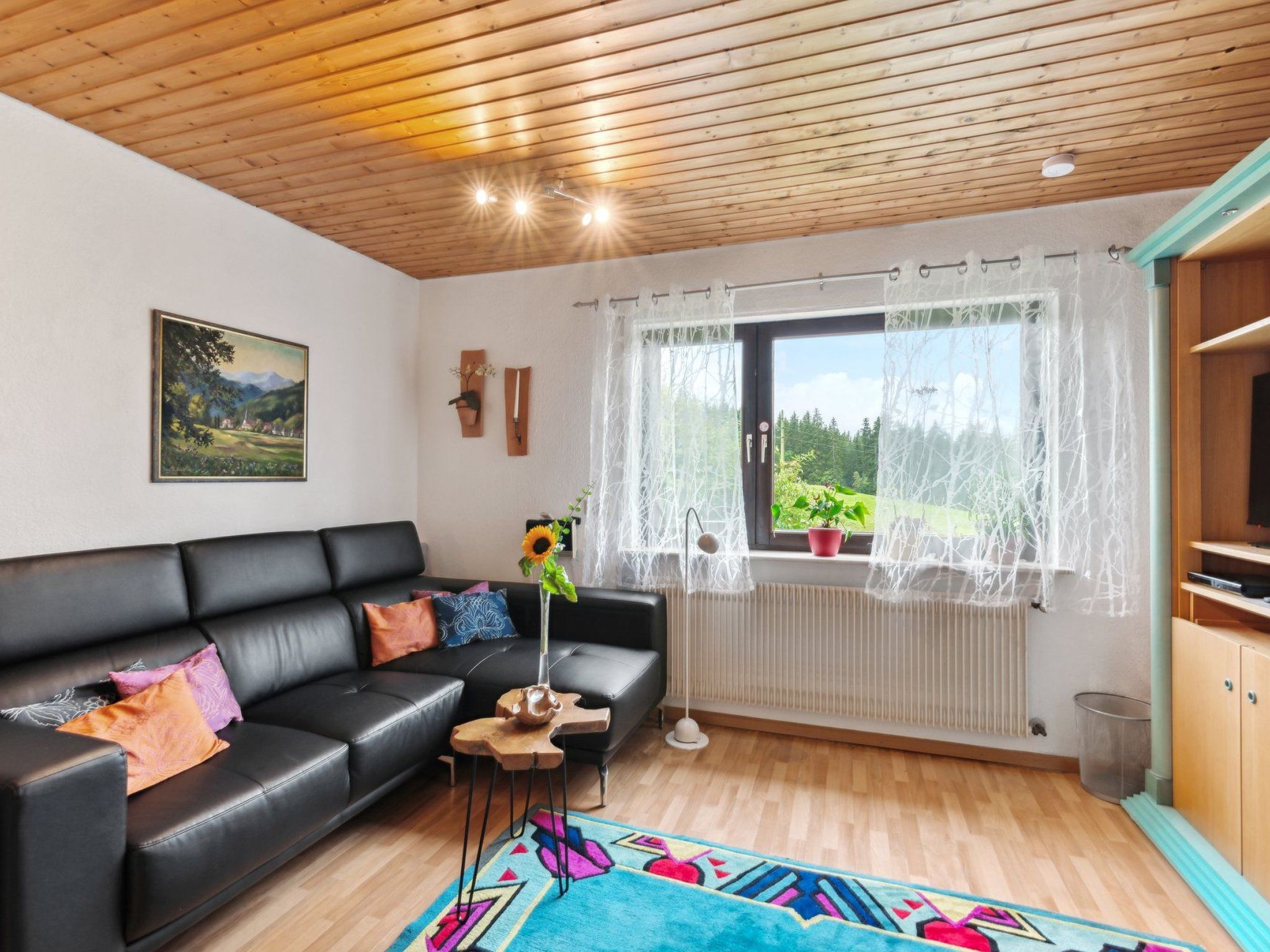 Appartement mit Garten in Schwärzenbach-Inside
