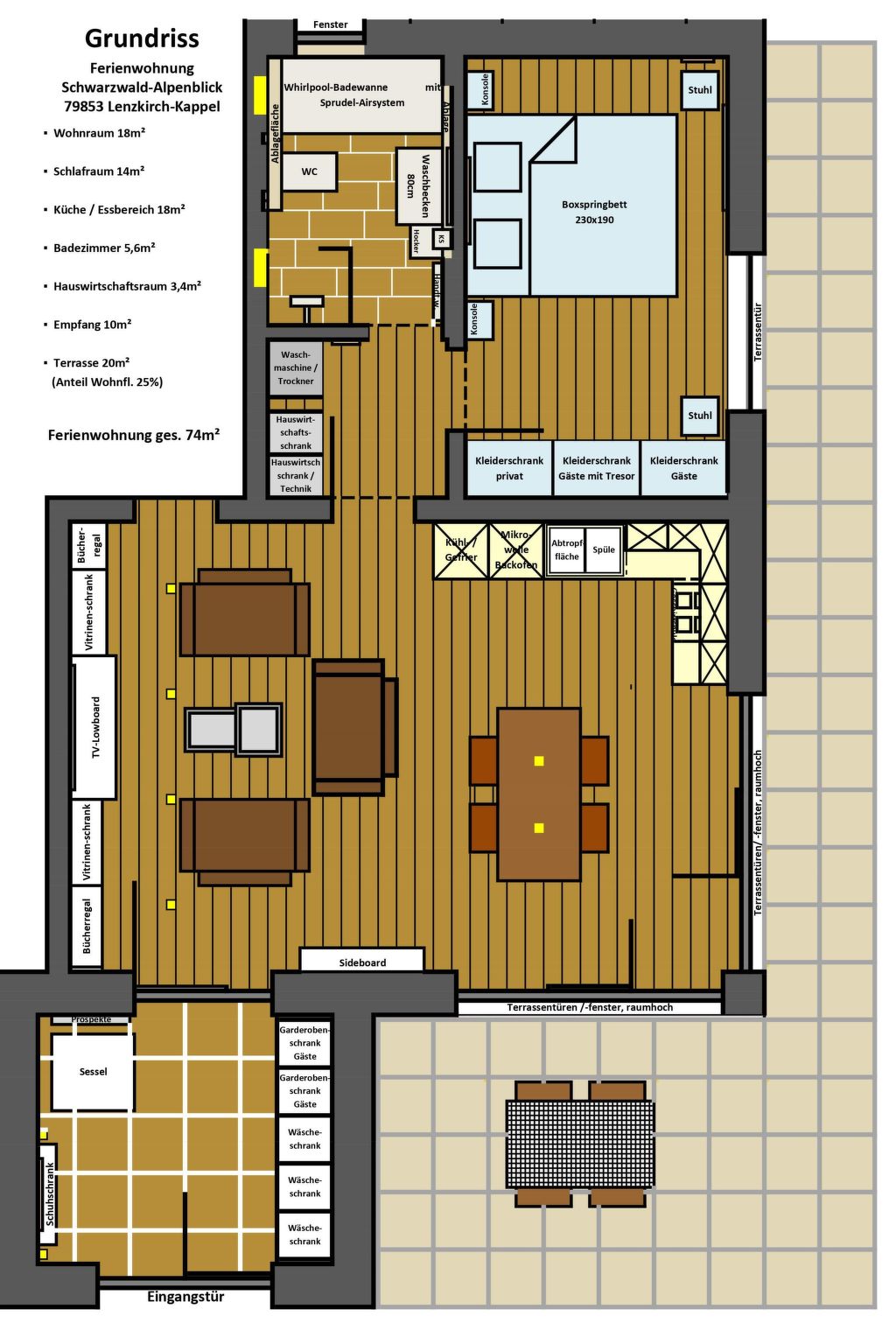 Luxus-Appartement in Kappel-Binnen