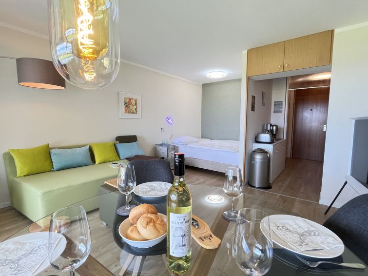 3-persoons appartement Lichtblick met binnenzwembad in Dittishausen in Dittishausen