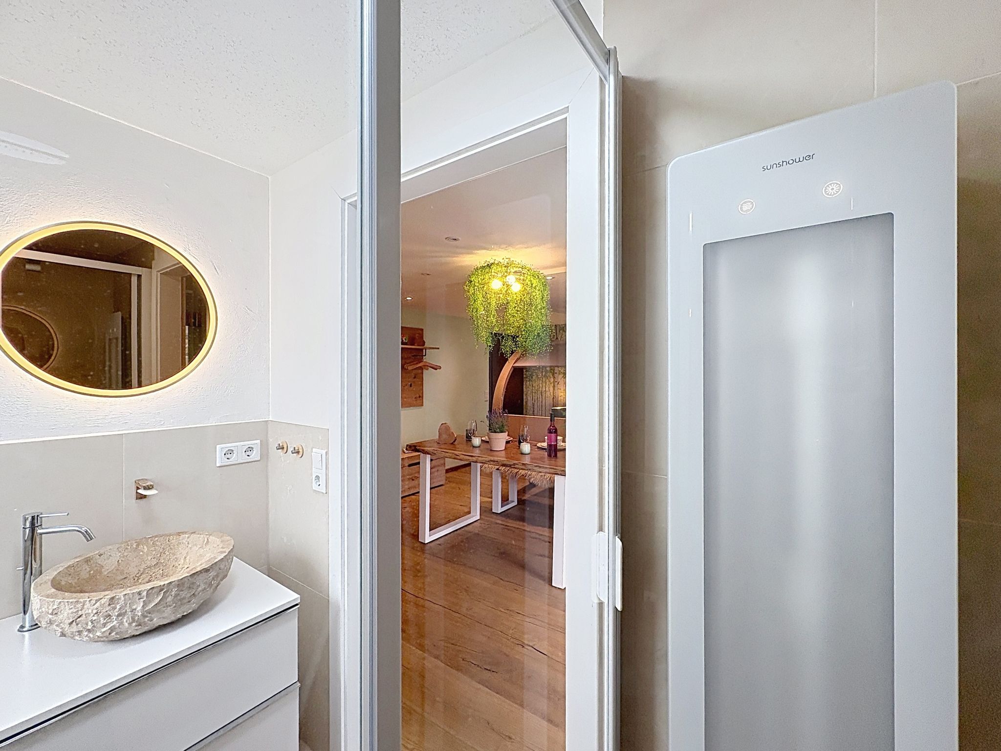 BioNestlein Premium-Appartment mit Sauna - Drinnen