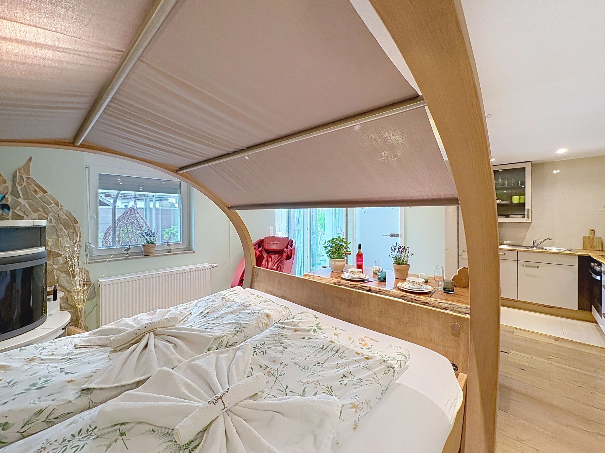 BioNestlein Premium-Appartment mit Sauna - Drinnen