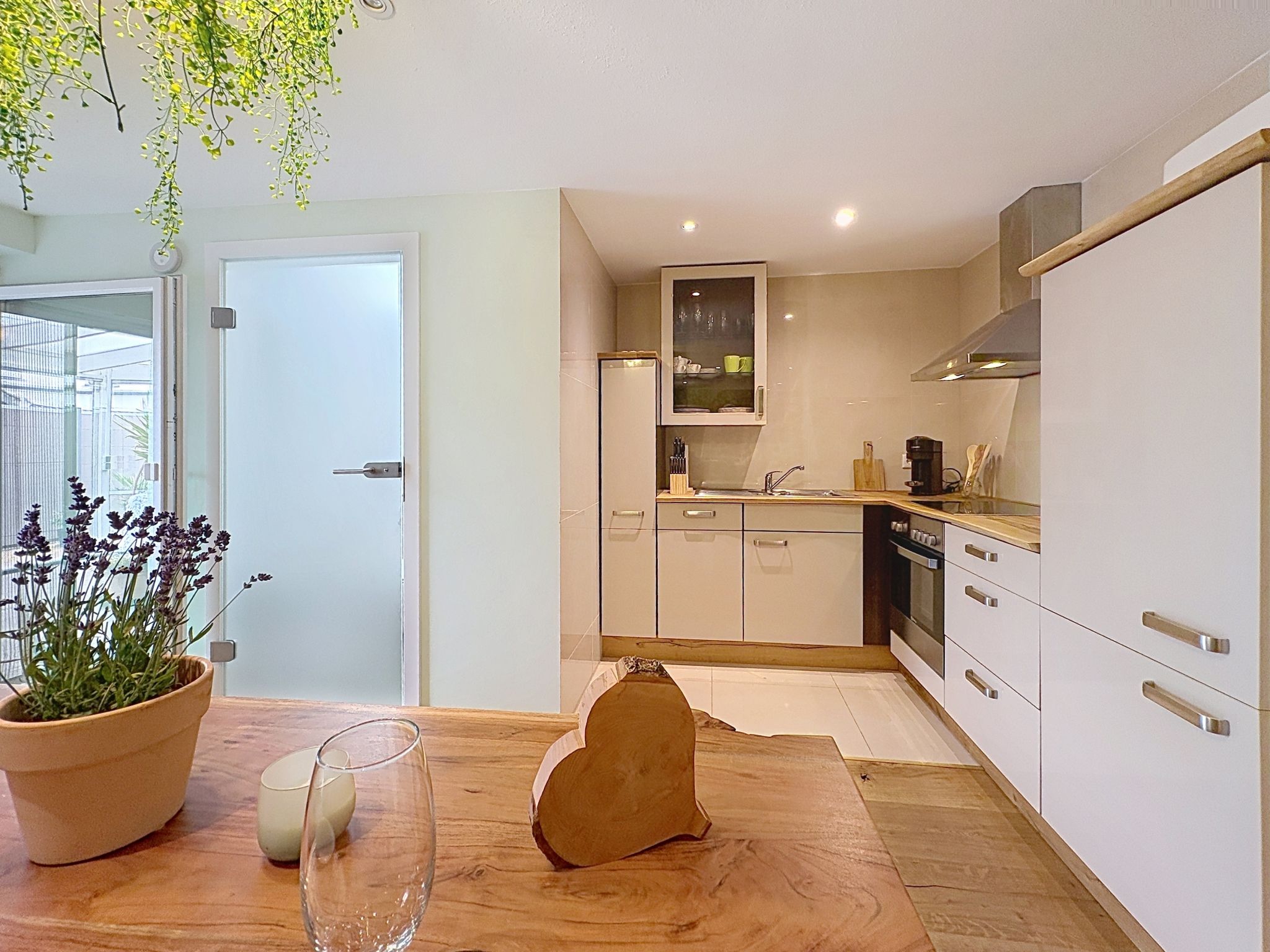 BioNestlein Premium-Appartment mit Sauna - Drinnen
