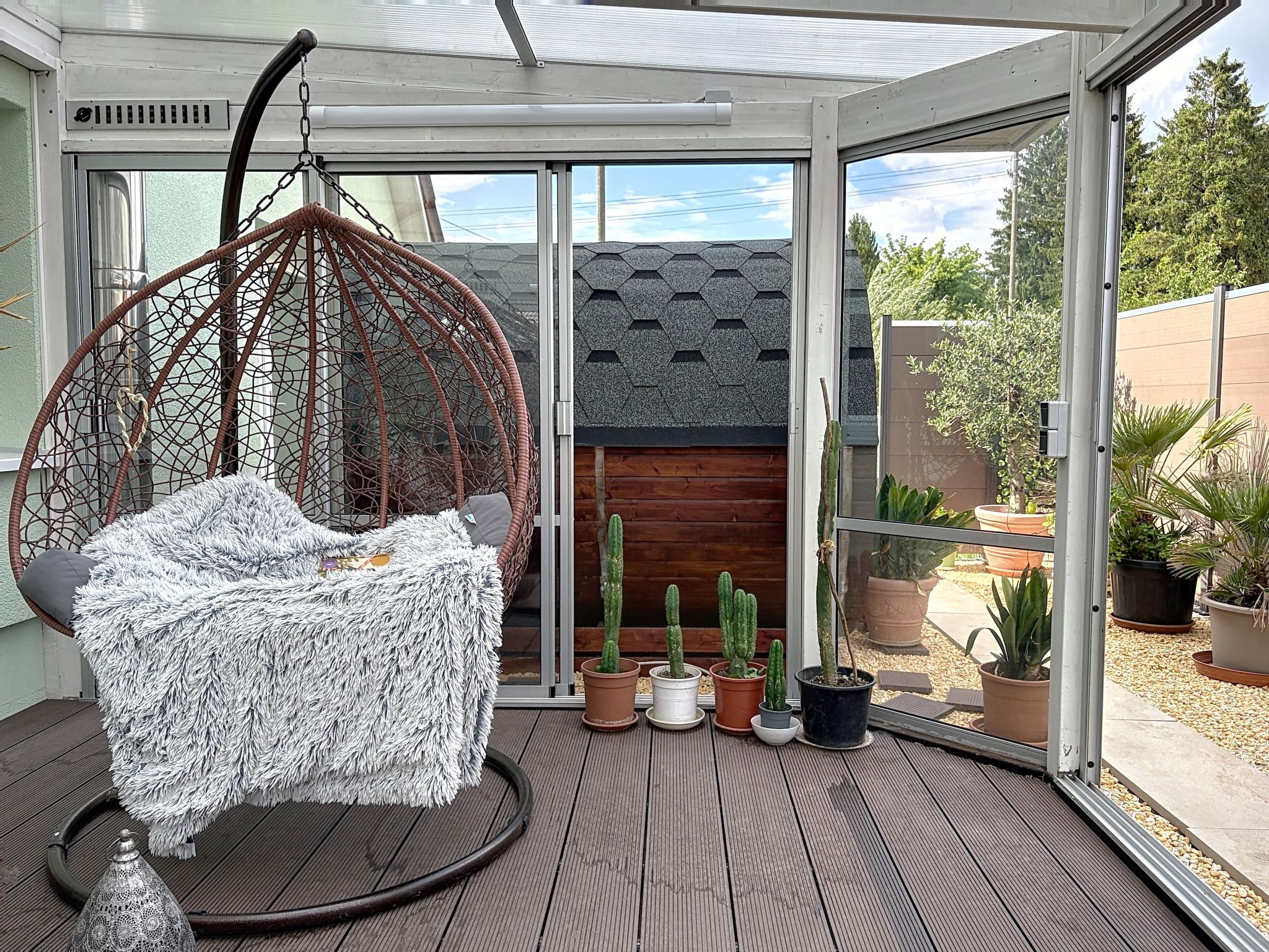 BioNestlein Premium-Appartment mit Sauna - Drinnen