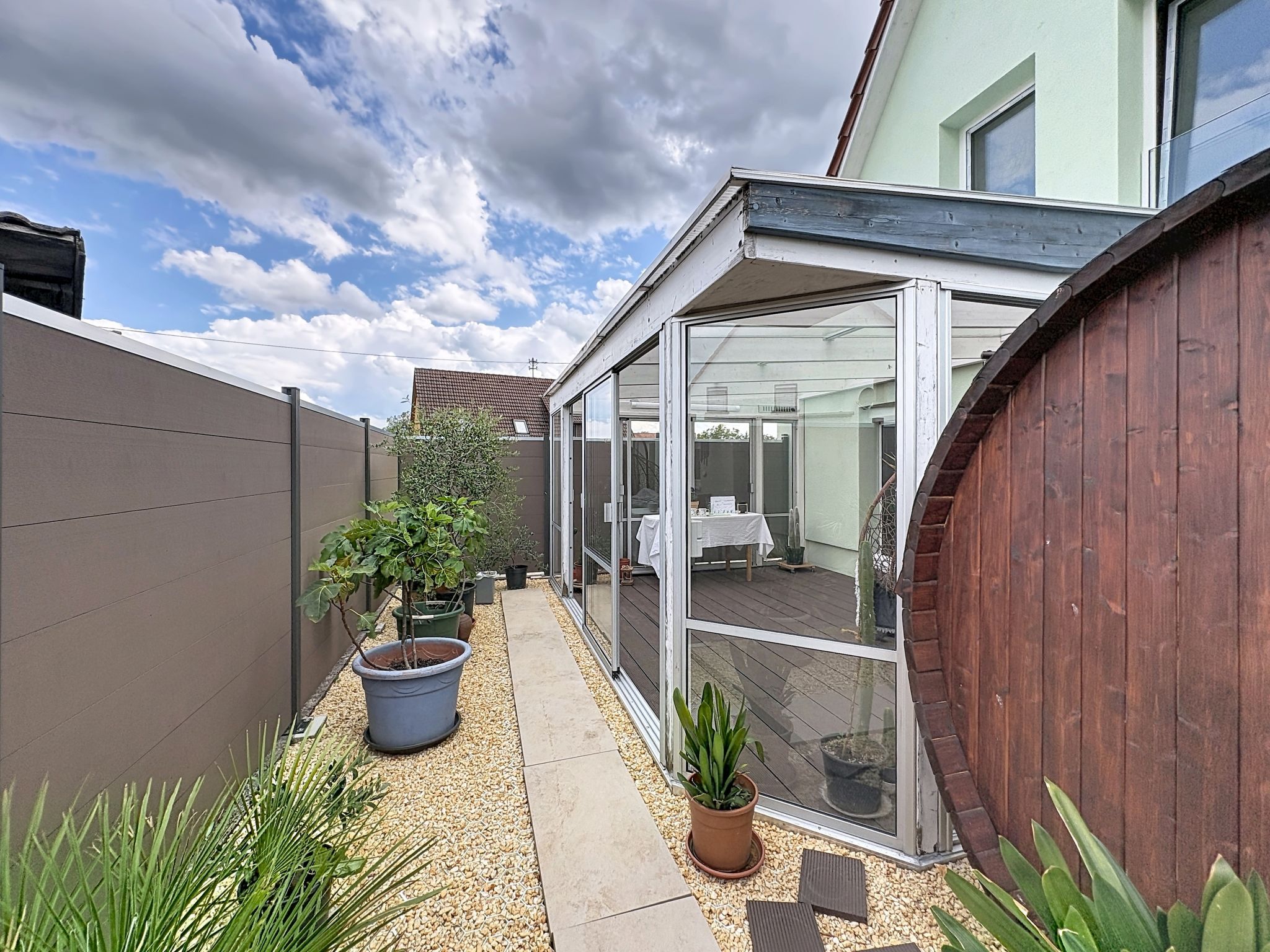BioNestlein Premium-Appartment mit Sauna - Draußen