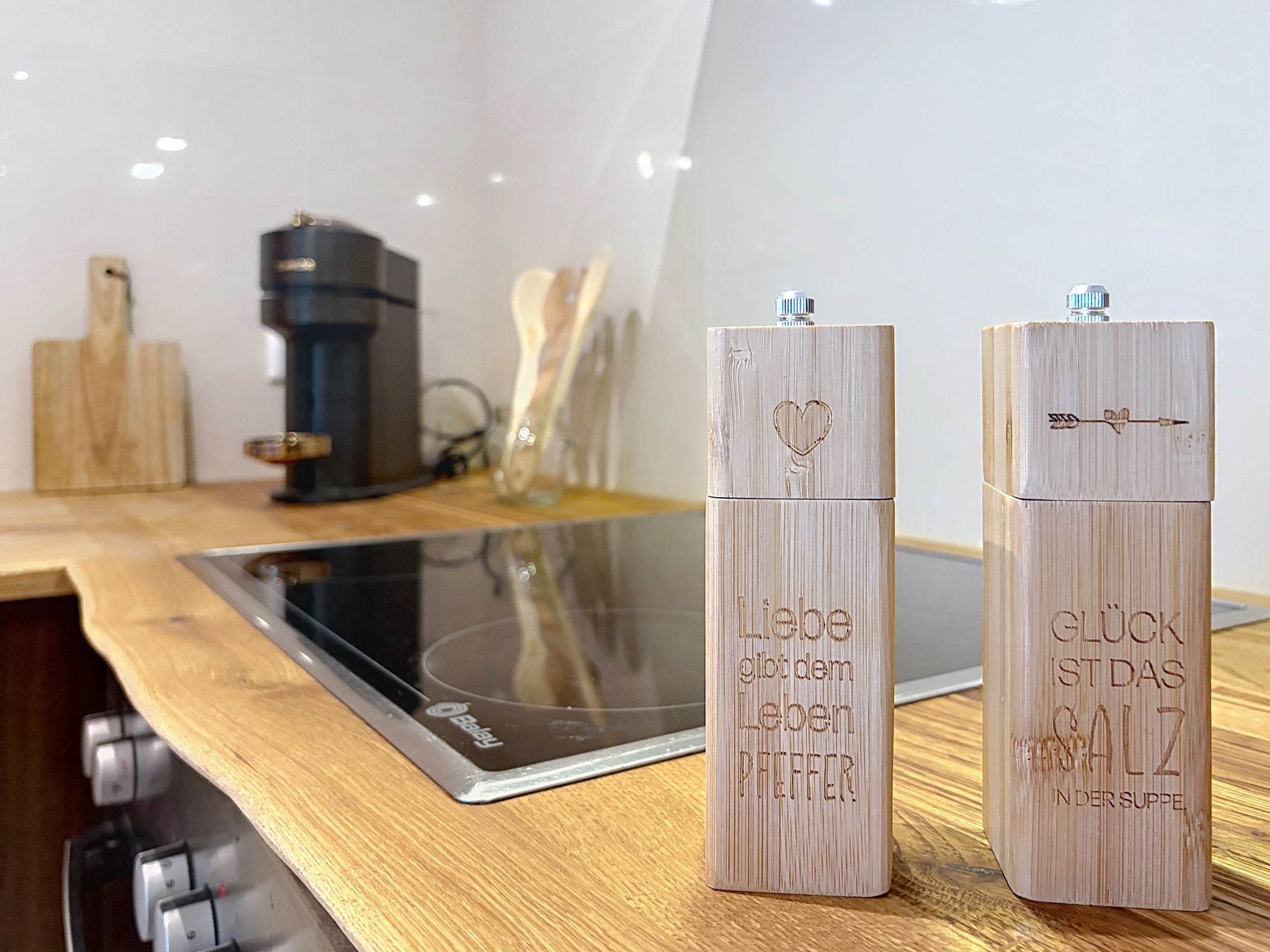 BioNestlein Premium-Appartment mit Sauna - Drinnen