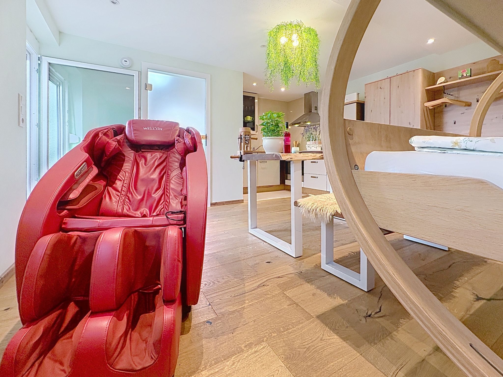 BioNestlein Premium-Appartment mit Sauna - Drinnen