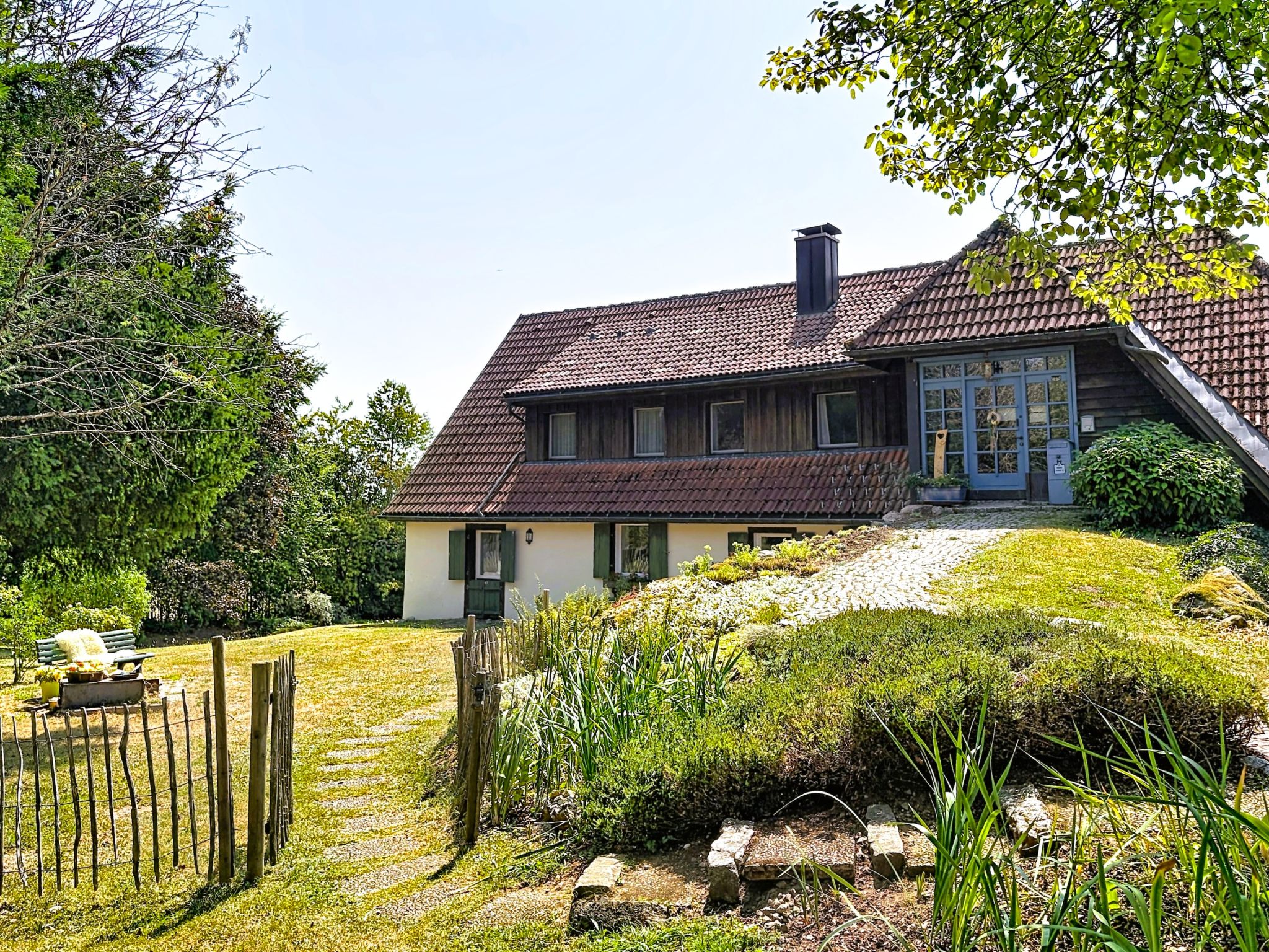 Vakantiehuis met privé zwembad in Görwihl (Duitsland) voor 10 personen