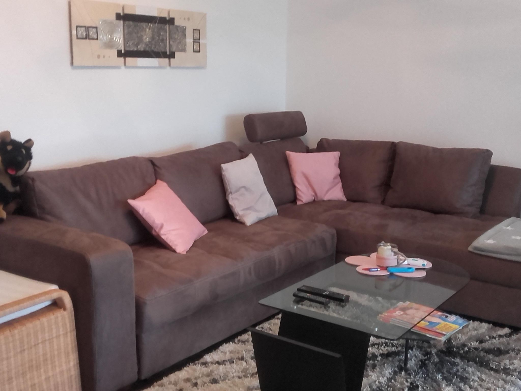 Wohnung mit großer Gartenterrasse und Ausblick-Drinnen