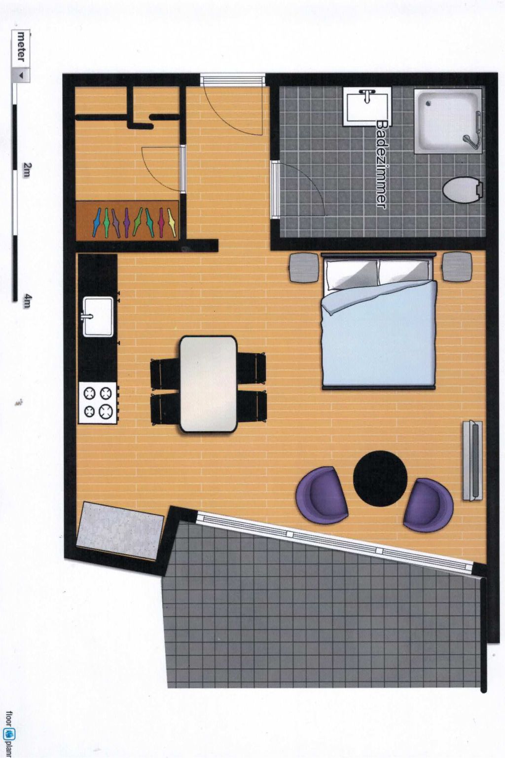 Komfortables Studio-Apartment Höchsten-Image-tags.info