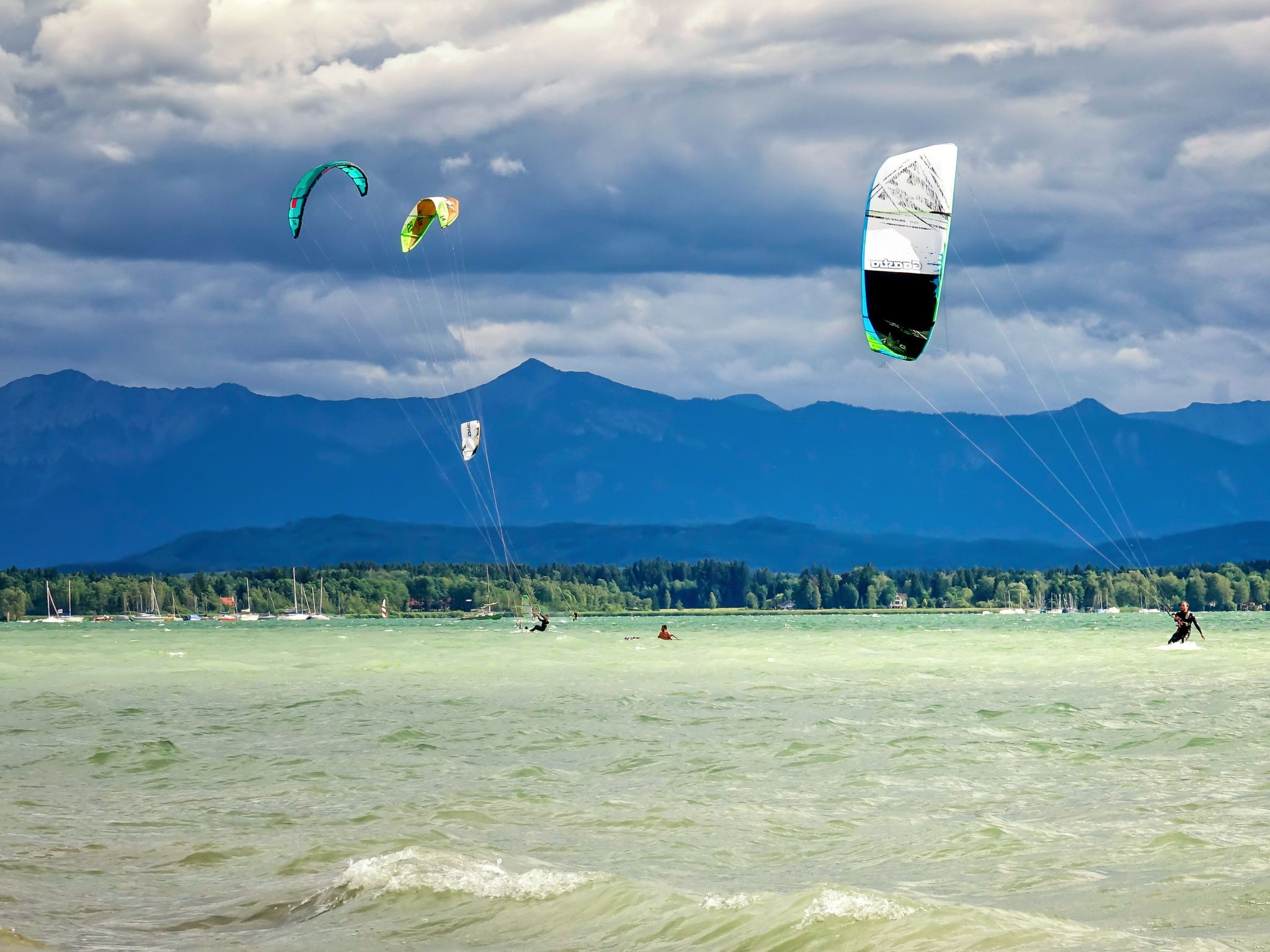 Appartement in Riederau mit Terrasse und Garten-Binnen