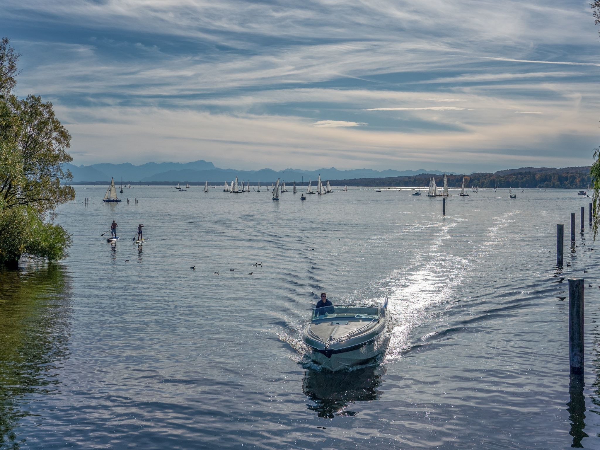 Appartement in Riederau mit Terrasse und Garten-Binnen