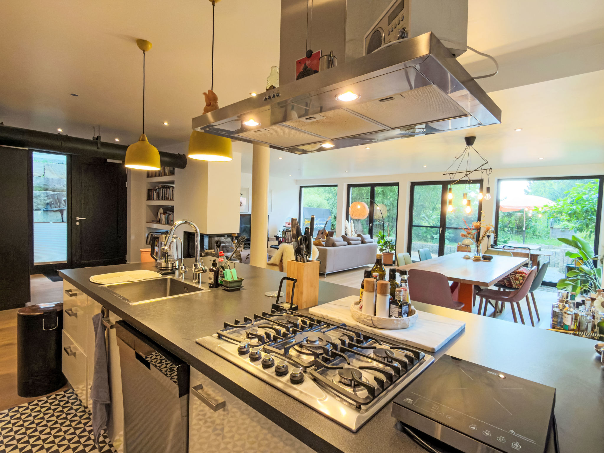 Appartement in Holzhausen mit Terrasse, Grill
