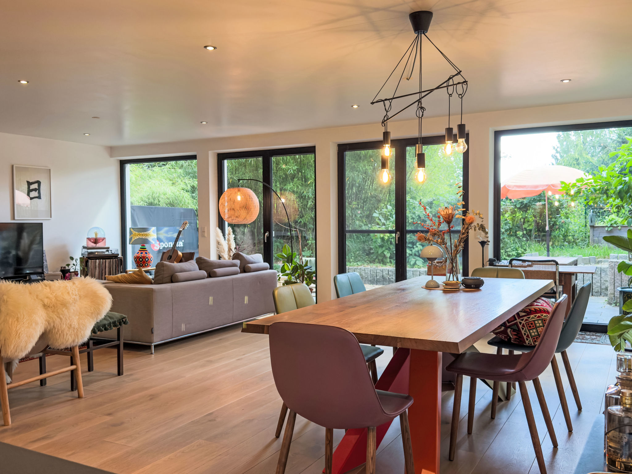 Appartement in Holzhausen mit Terrasse, Grill - Dedans