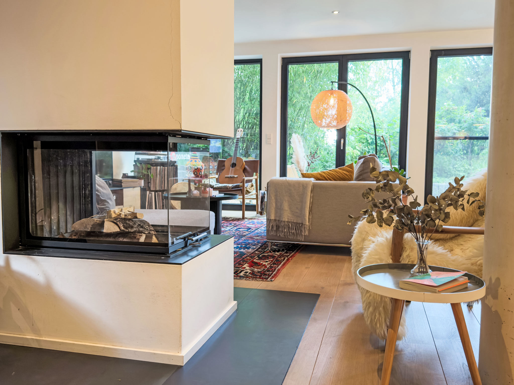 Appartement in Holzhausen mit Terrasse, Grill - Dedans