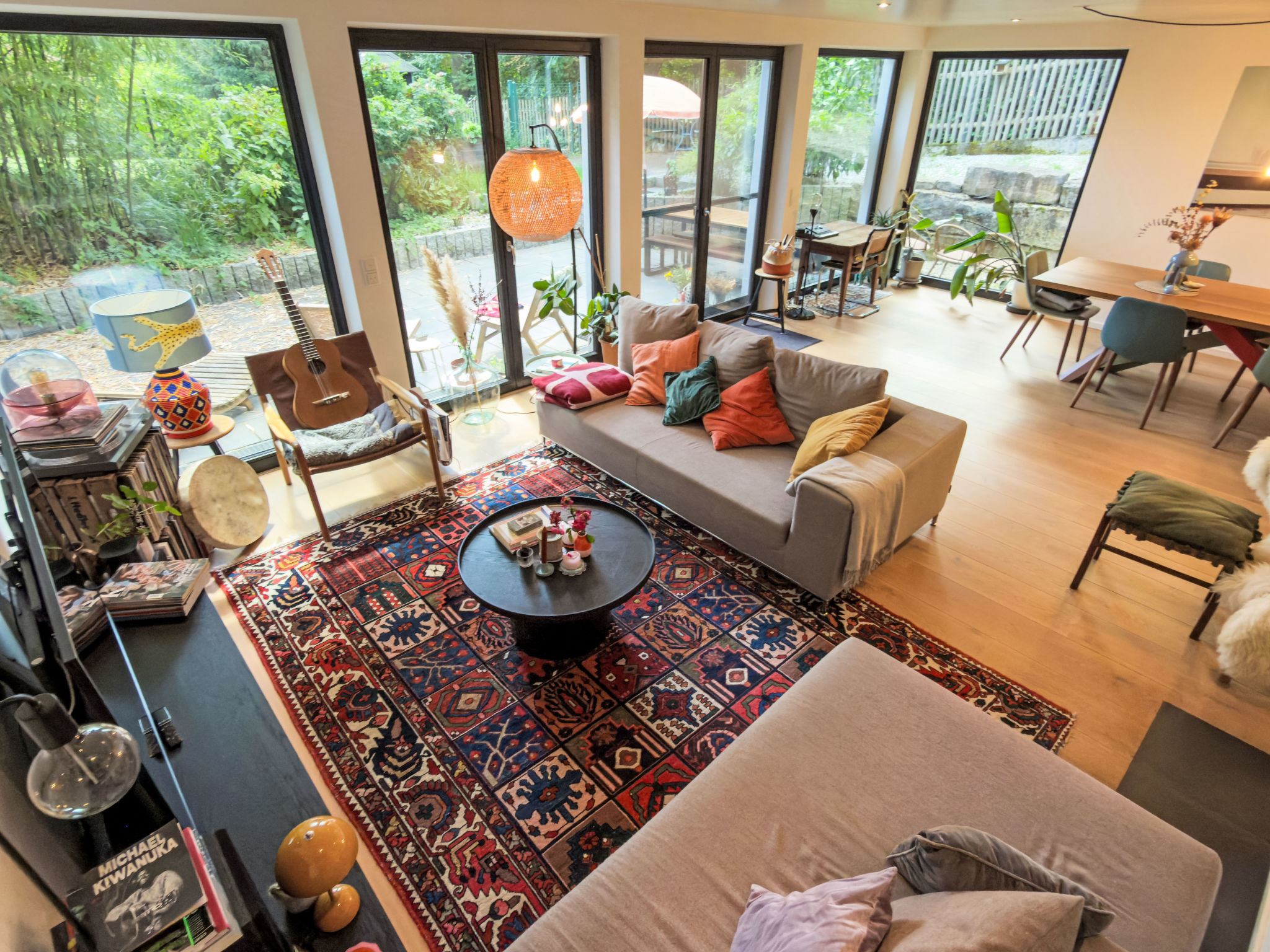 Appartement in Holzhausen mit Terrasse, Grill