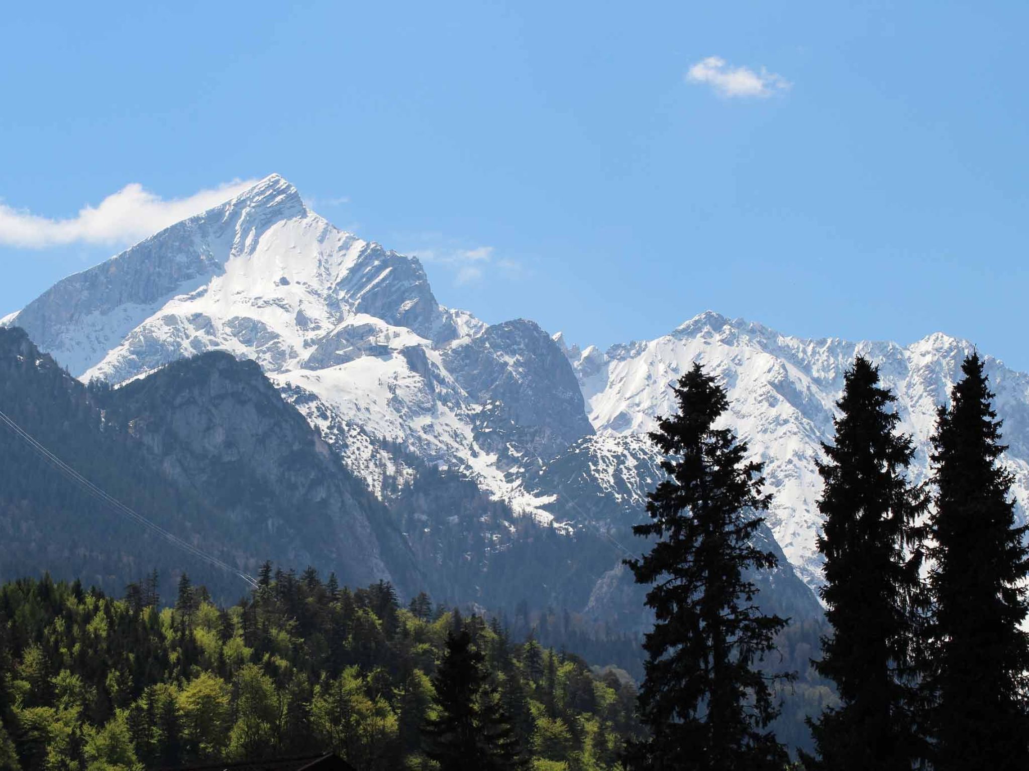 Wohnung in Garmisch-Partenkirchen mit Terrasse