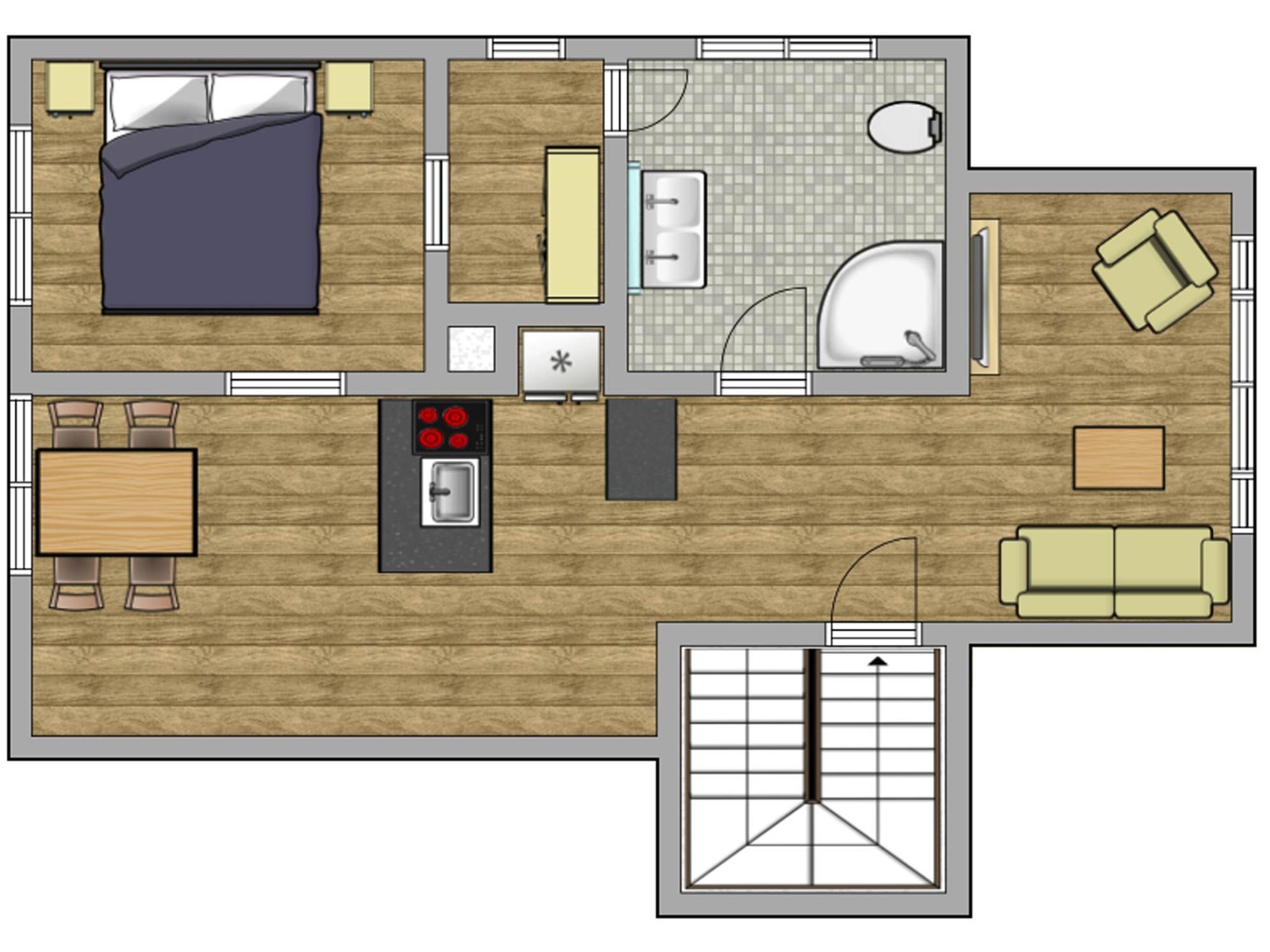 Tolle Wohnung in Breitenau mit Kleinem Garten-Image-tags.info