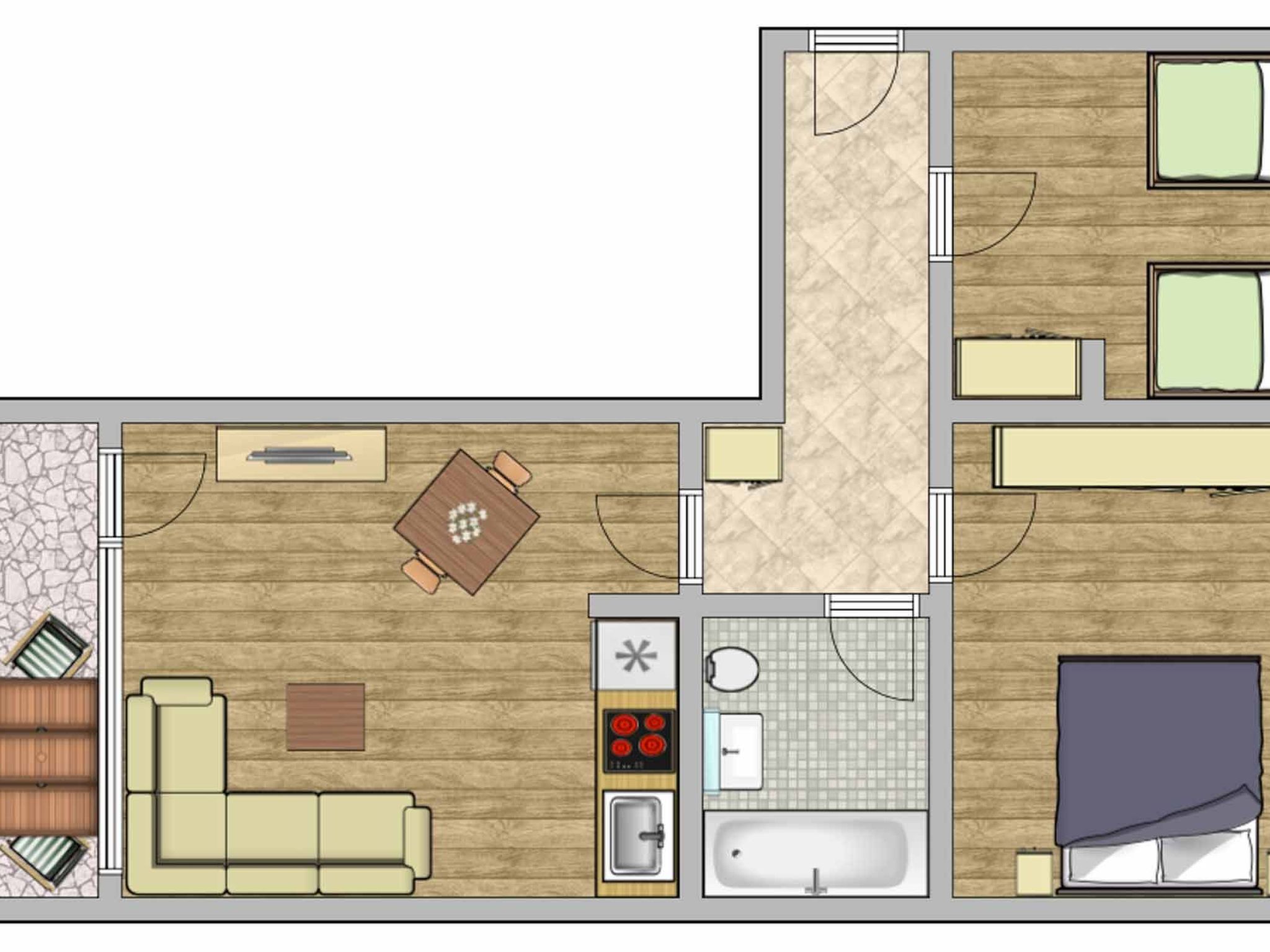 Photo of Wohnung in Garmisch Partenkirchen mit Garten